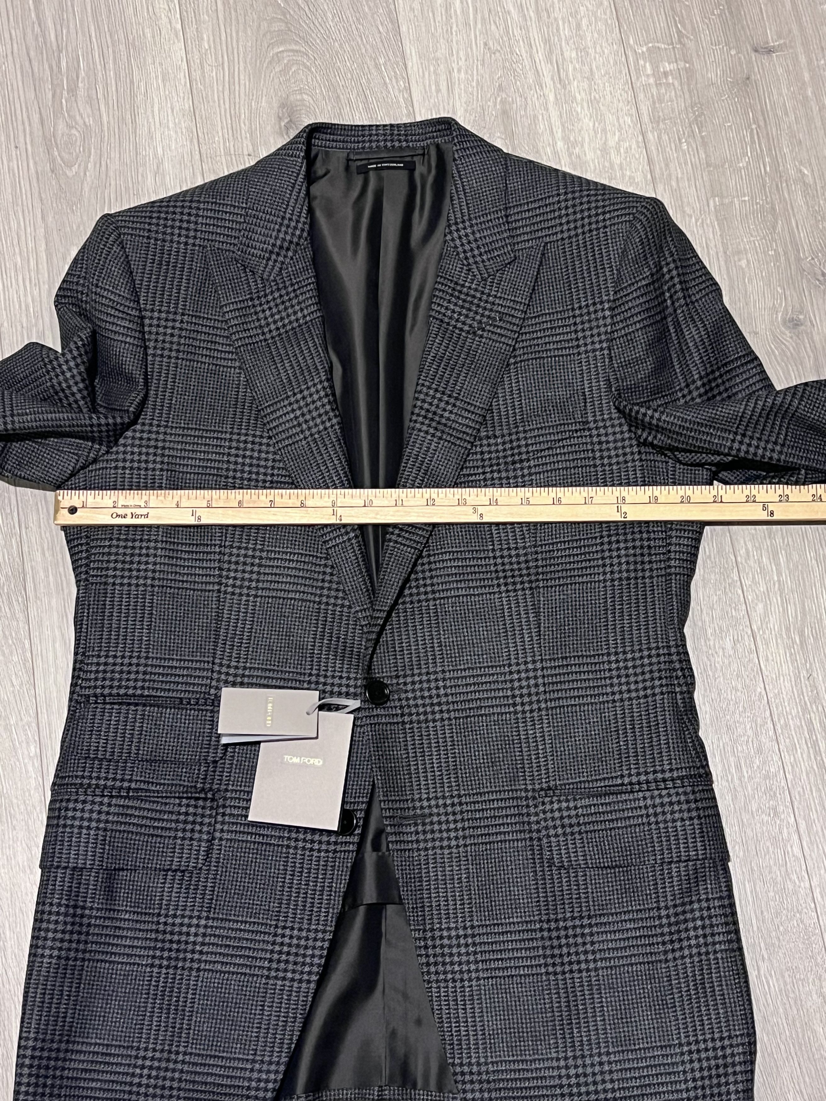 Tom Ford Tom Ford Prince of Wales Sport Jacket Size 42R - 18 Thumbnail