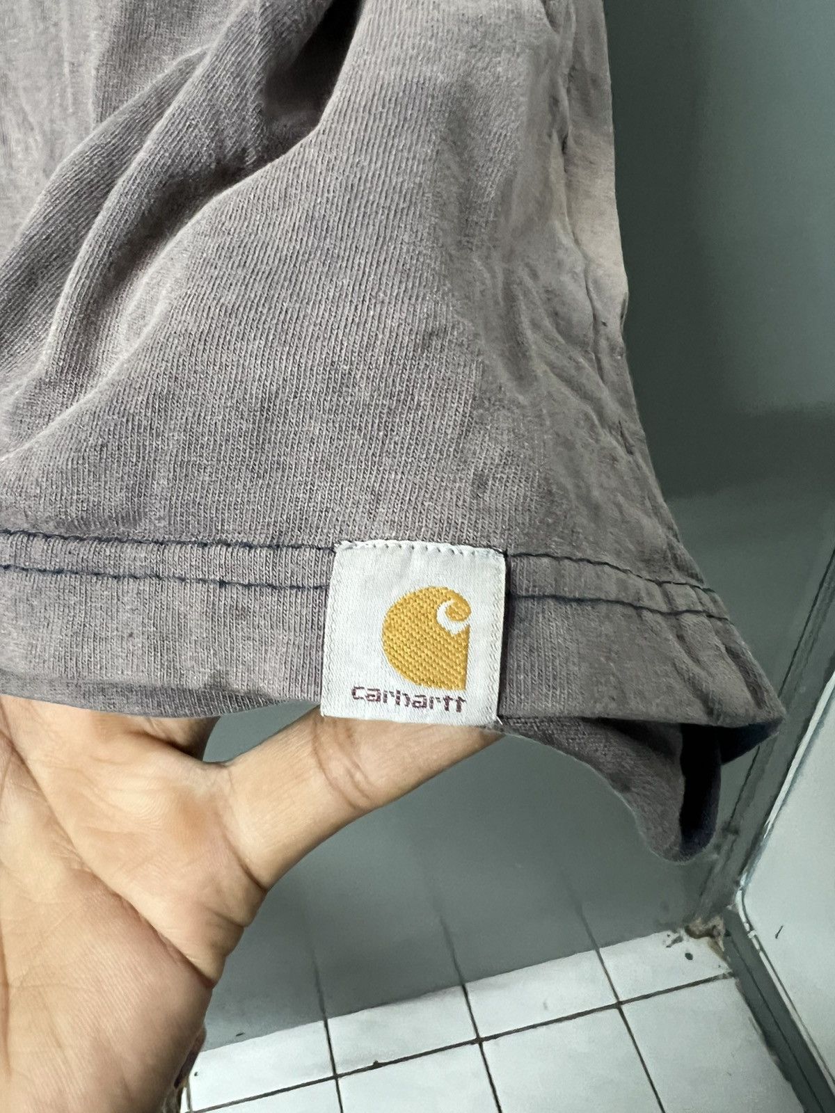 Vintage THRASHED SUN FADED LONG SLEEVES CARHARTT ERD STYLE Size US XL / EU 56 / 4 - 12 Thumbnail