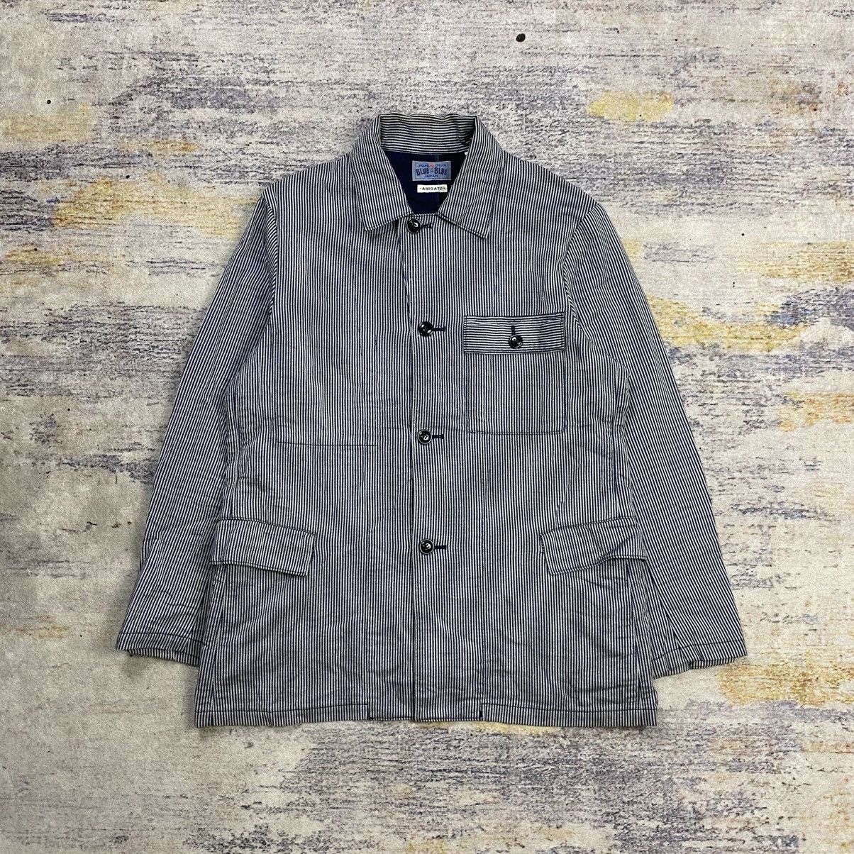 Blue Blue Japan blue blue arigato chore jacket hickory Size US M / EU 48-50 / 2 - 1 Thumbnail