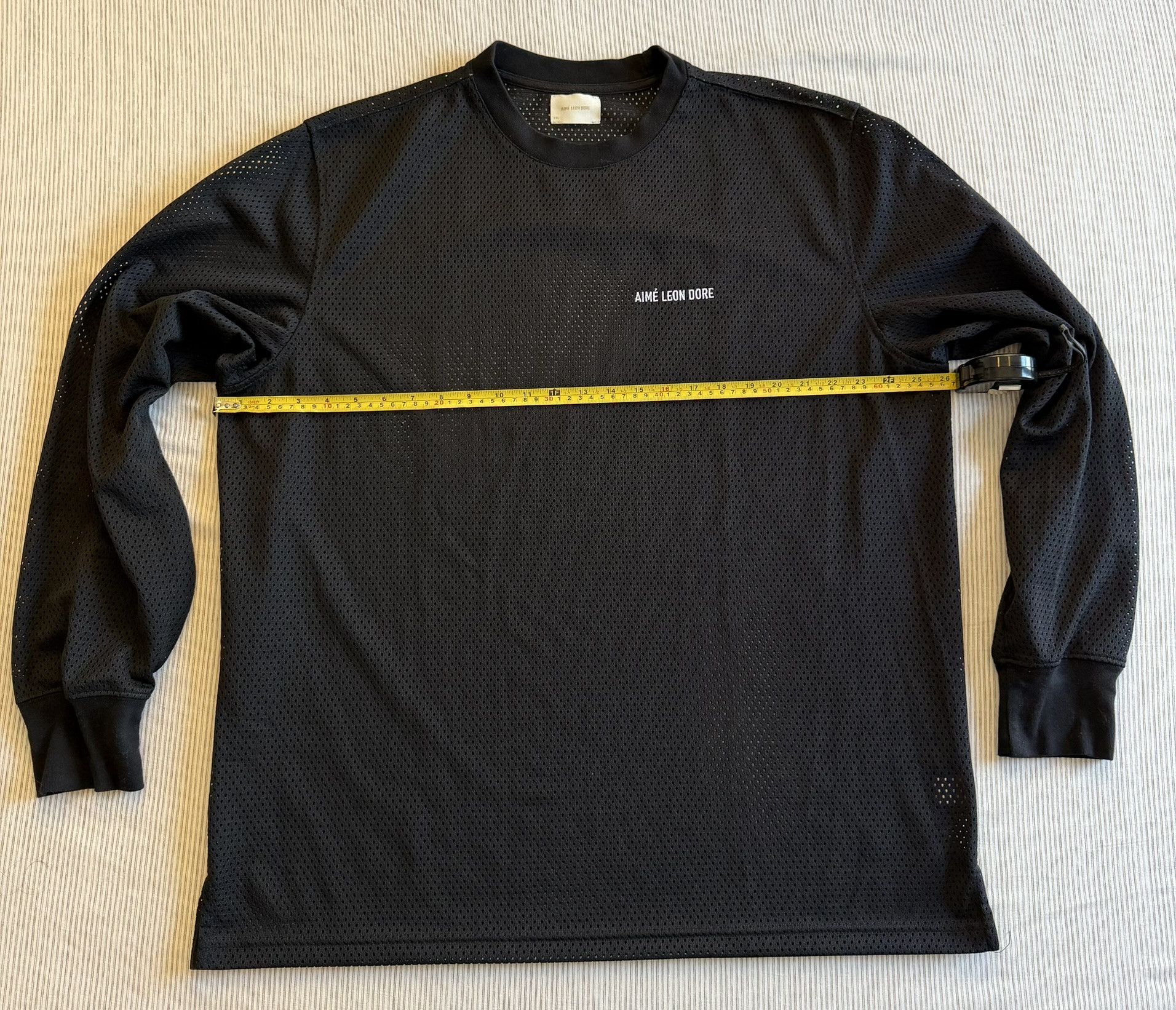 Aime Leon Dore Aime Leon Dore Mesh Knit Long-Sleeve Tee | Grailed