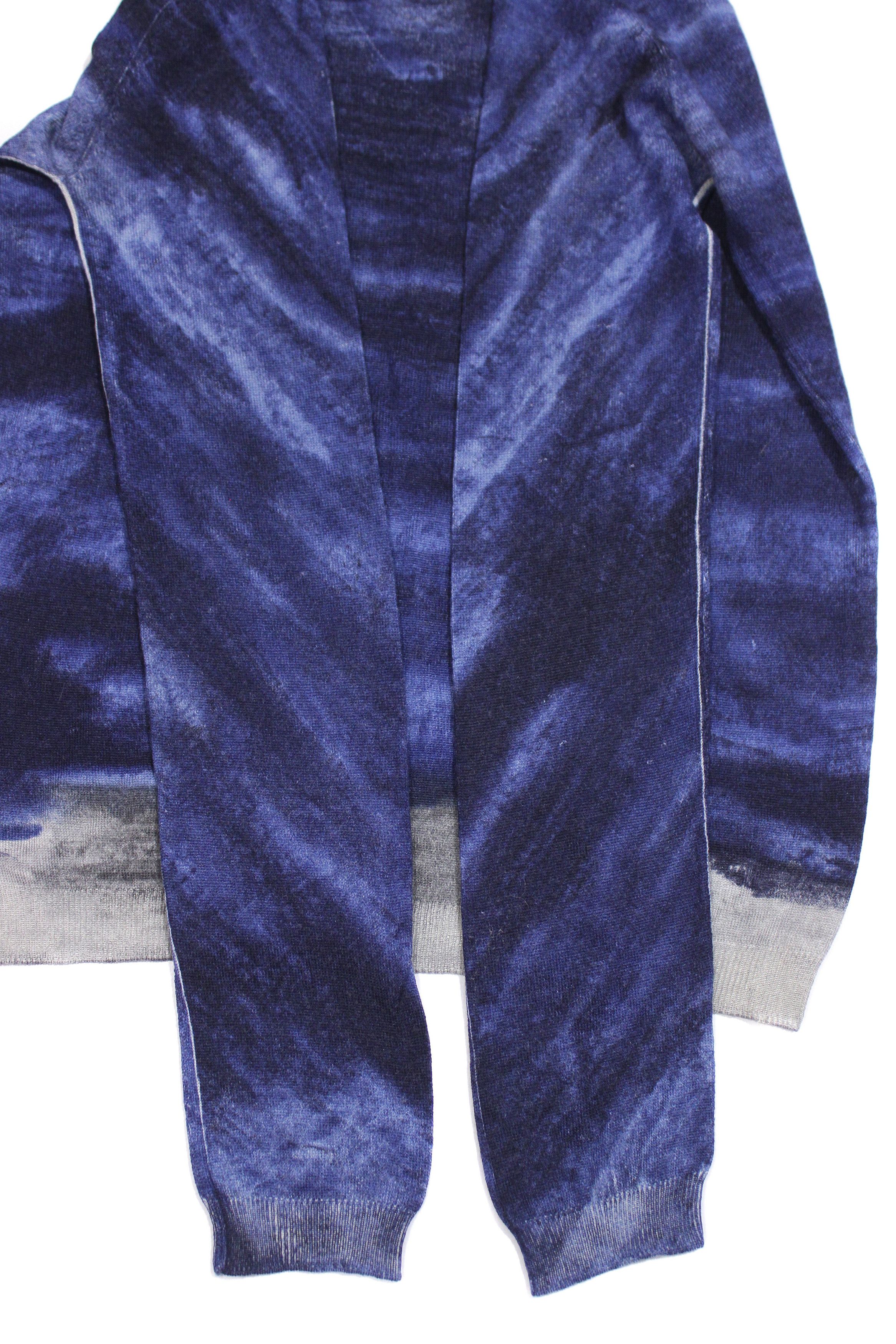 Prada Gradient Dyed V Neck Sweater Vintage Size S / US 4 / IT 40 - 8 Thumbnail