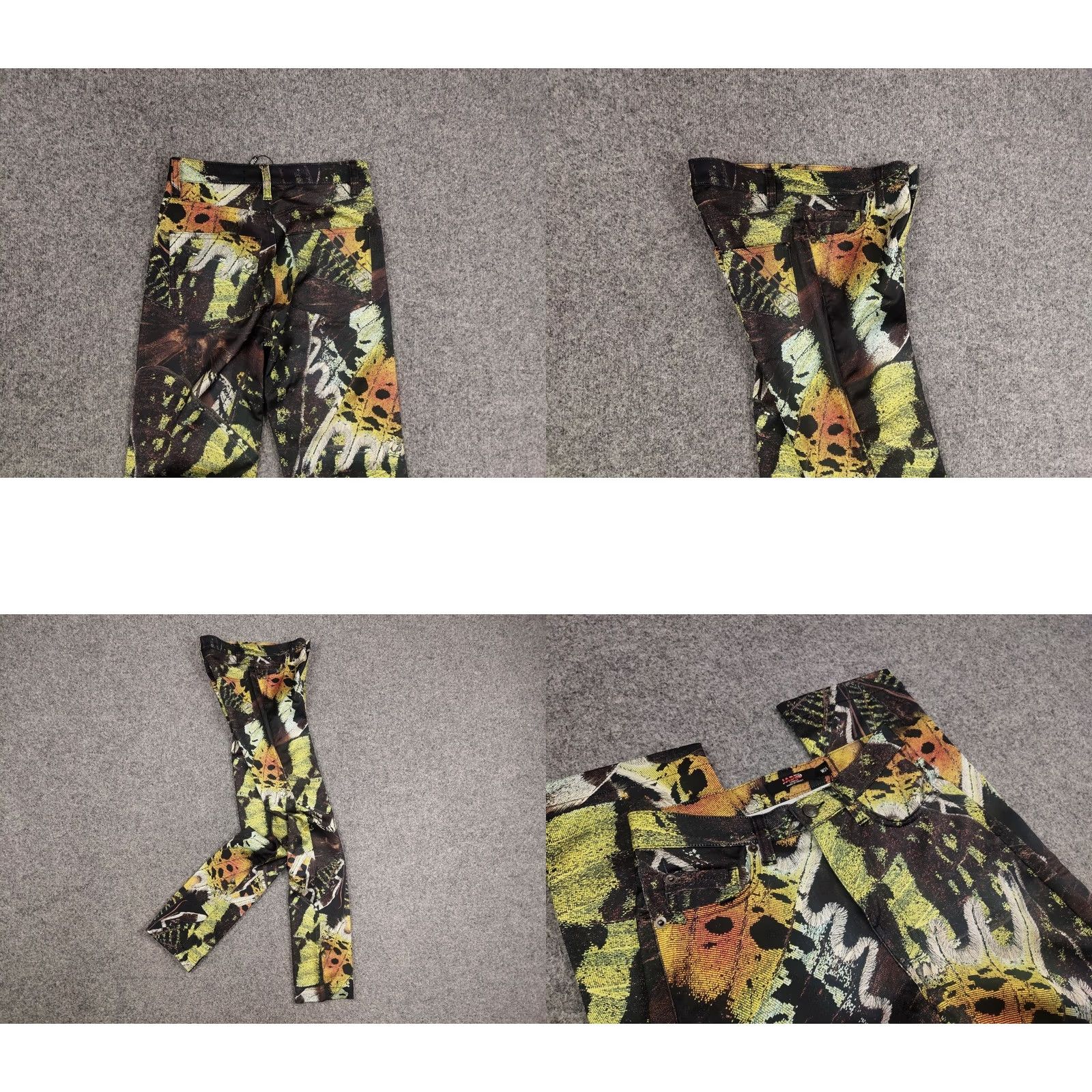 Jaded London VINTAGE Jaded London volare butterfly print satin Pants Y2K Style Size 42" / US 20 - 8 Thumbnail