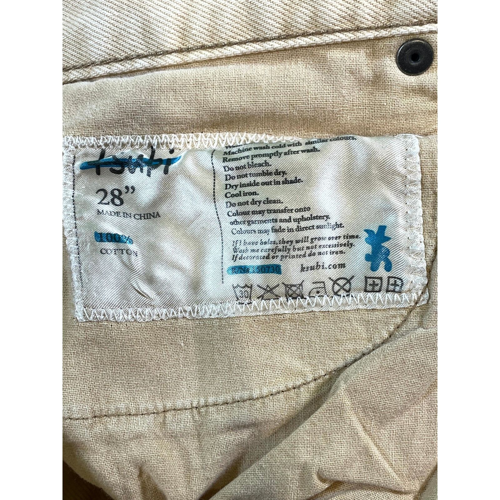 Ksubi Ksubi Ripped Tan Jeans Size US 28 / EU 44 - 4 Thumbnail