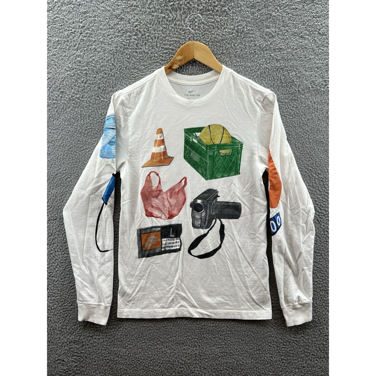 Nike Nike World Basketball Festival 2023 White Long-sleeve Shirt Size US XS / EU 42 / 0 - 1 Thumbnail