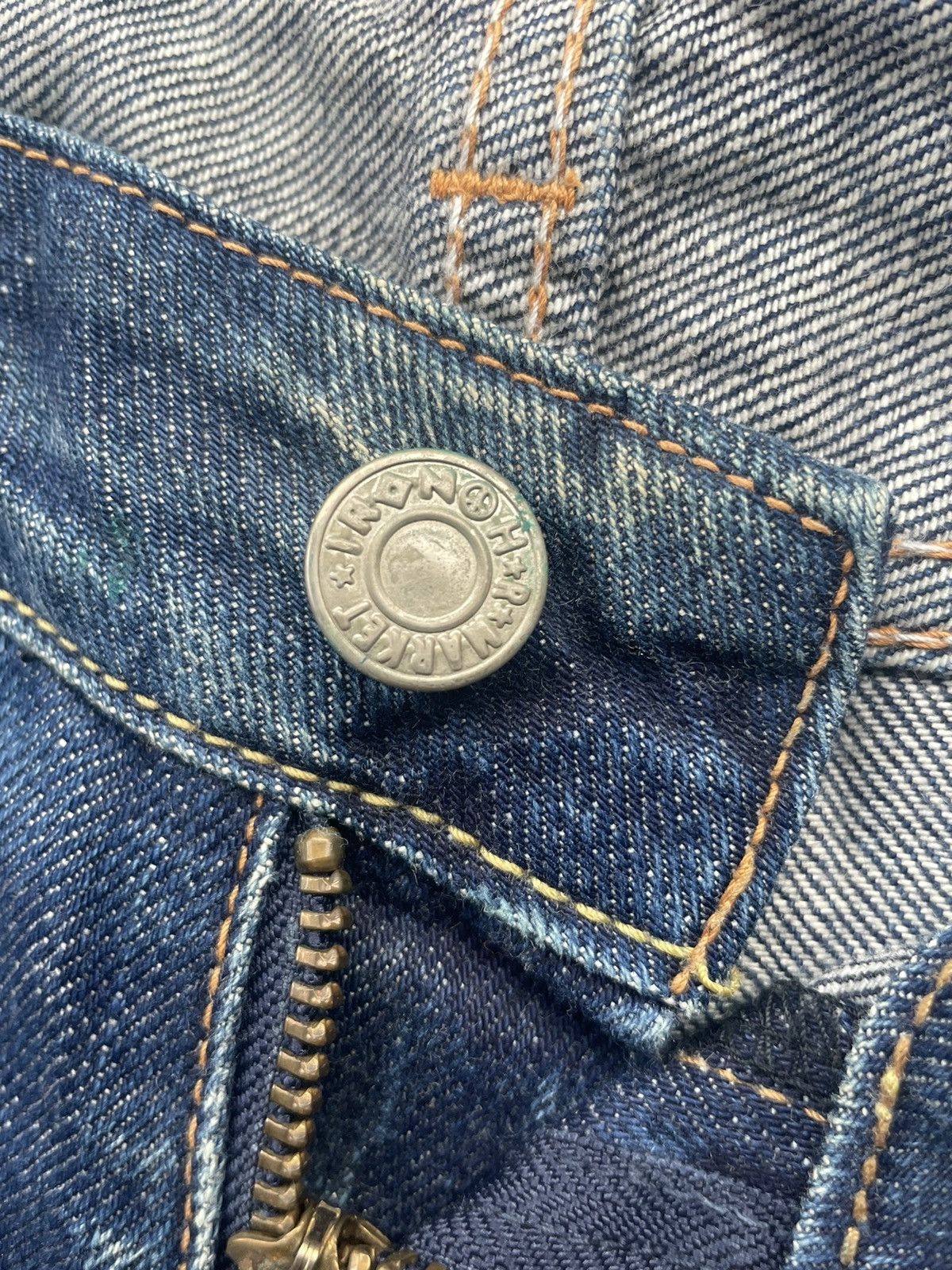 HRMTG HRM Selvedge Distresed Denim Size US 33 - 25 Thumbnail