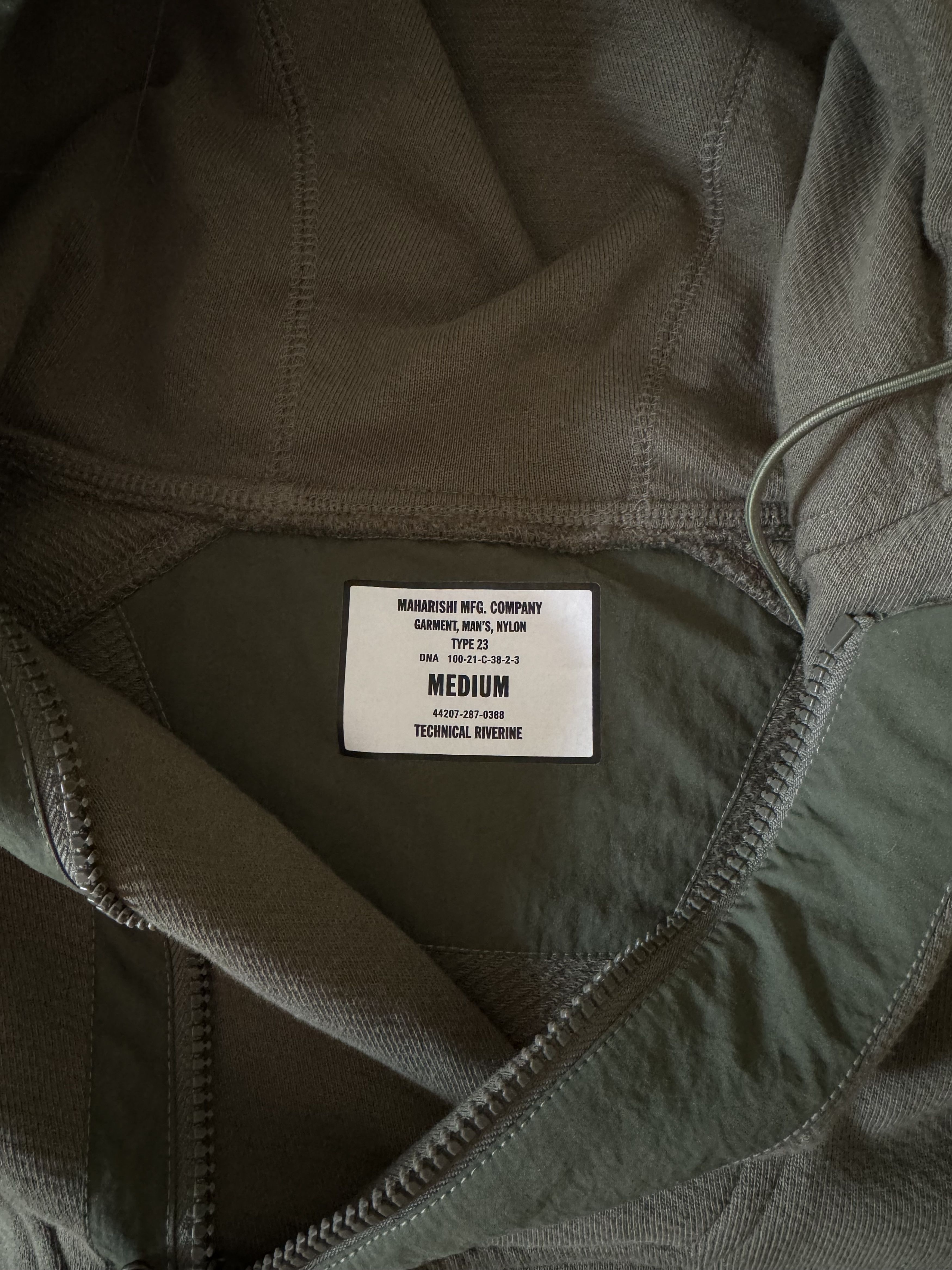 Maharishi ORGANIC ARTICULATED HOODY Size US M / EU 48-50 / 2 - 6 Thumbnail
