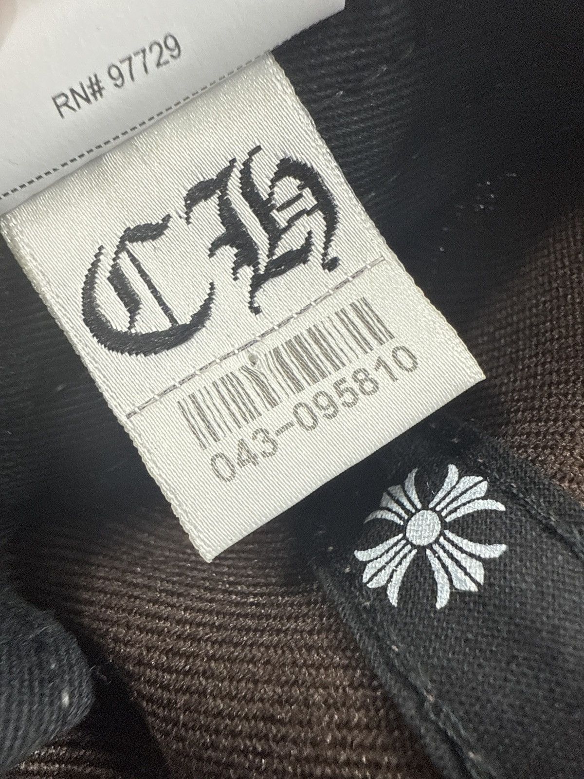 Chrome Hearts CHROME HEARTS LETTER HAT BROWN ORANGE Size ONE SIZE - 5 Thumbnail
