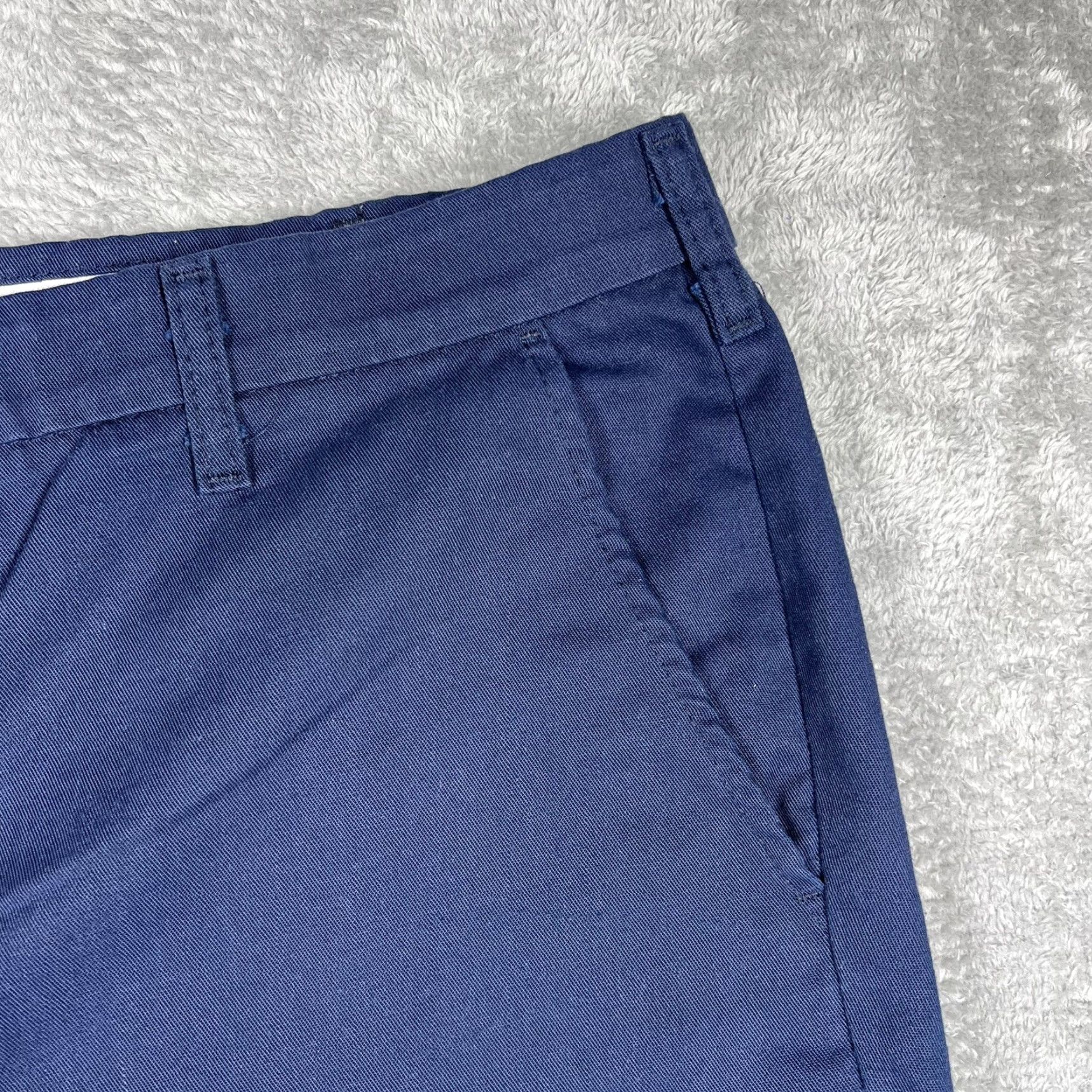 Vintage Aramark Men’s Navy Blue Baggy Cargo Flat Front Shorts Size 42R GP0730 Size US 42 / EU 58 - 4 Thumbnail