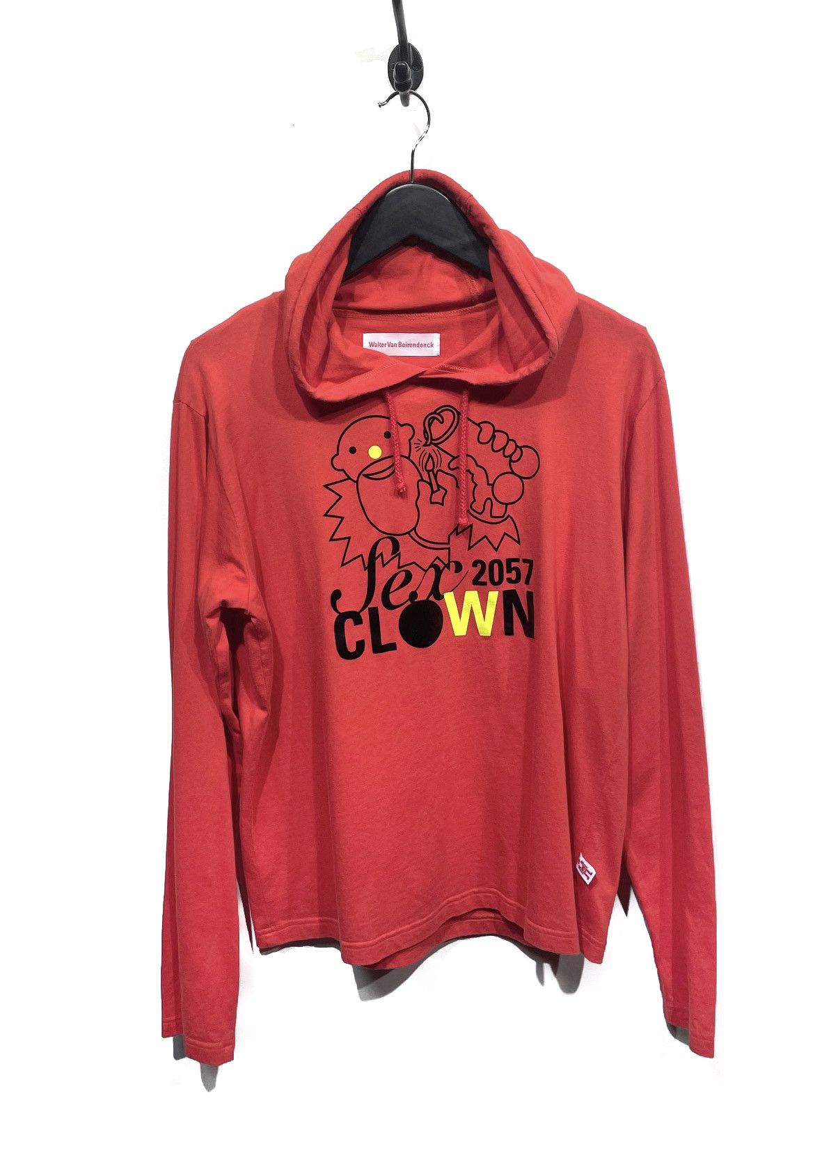 Walter Van Beirendonck Rare Red Sex Clown 2057 Hoodie