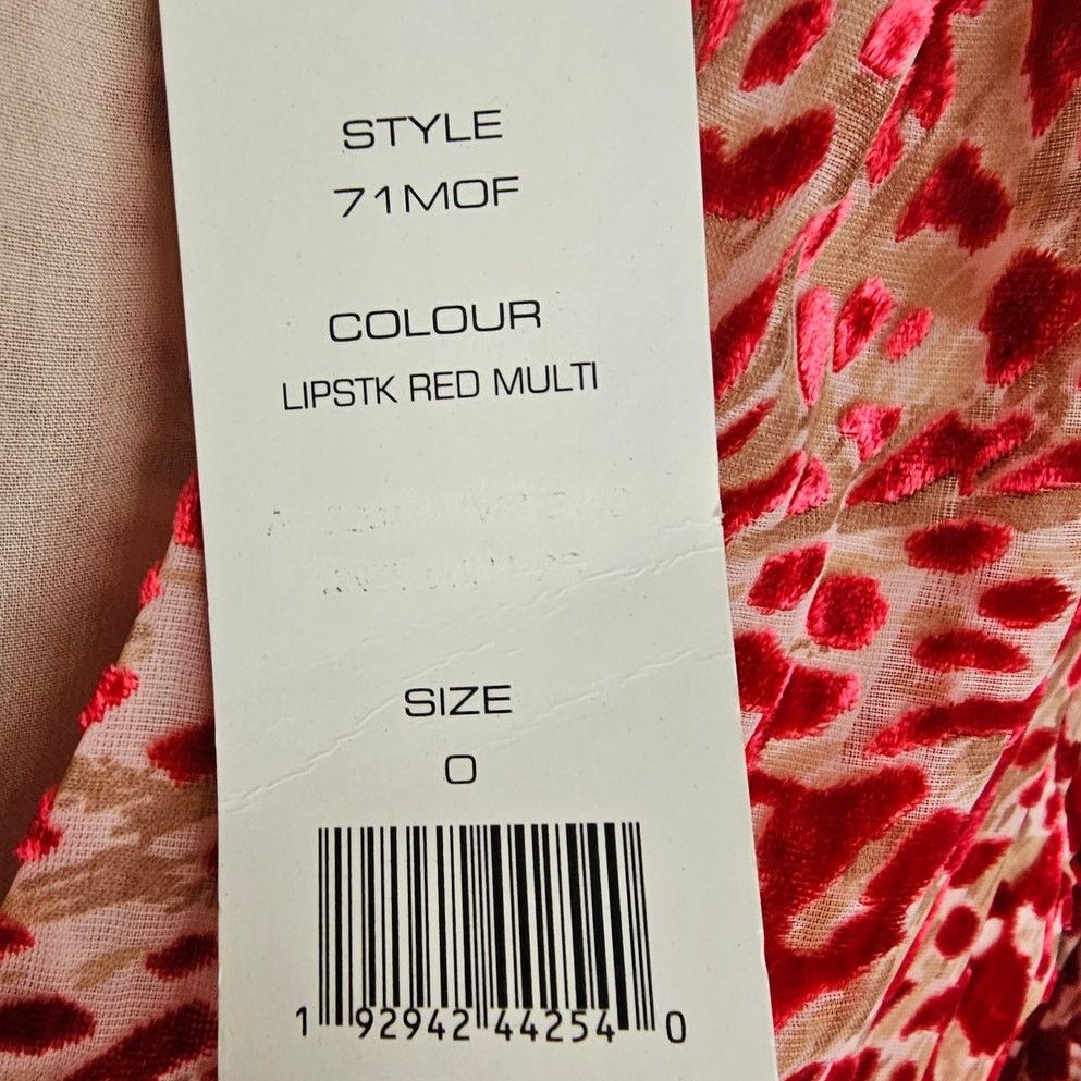 French Connection French Connection Womens Velvet Adelma Devore Leopard Print Size XS / US 0-2 / IT 36-38 - 9 Thumbnail