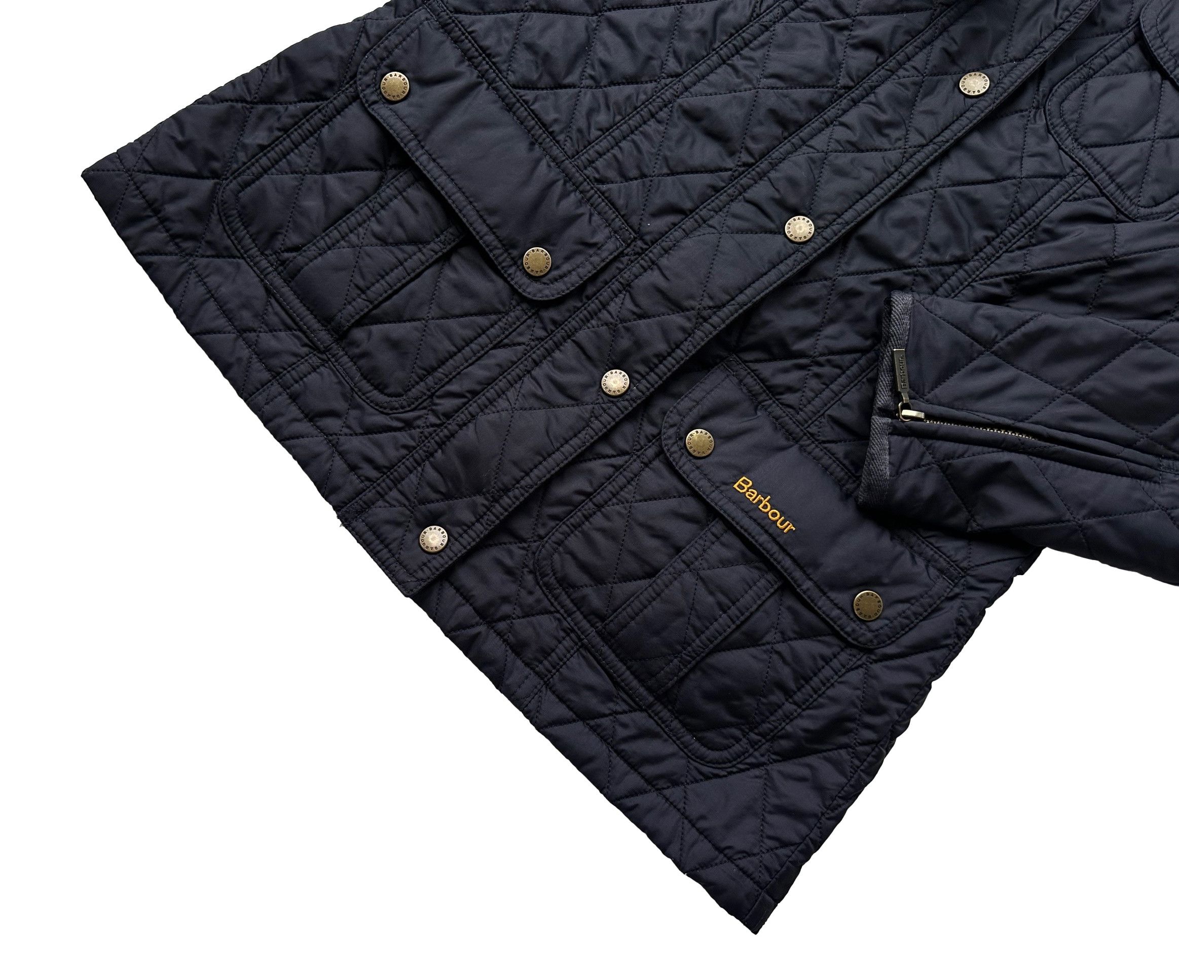Barbour Barbour x Morris & Co navy utility quilt jacket Size M / US 6-8 / IT 42-44 - 5 Thumbnail