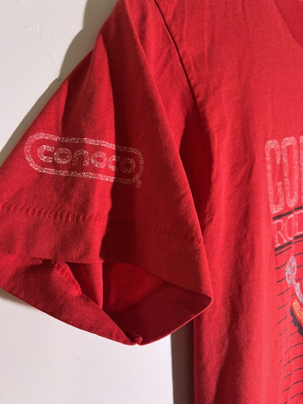 Vintage 80’s 90’s VTG Vintage Conoco Rodeo Run Texas Retro T Shirt Size US M / EU 48-50 / 2 - 6 Thumbnail