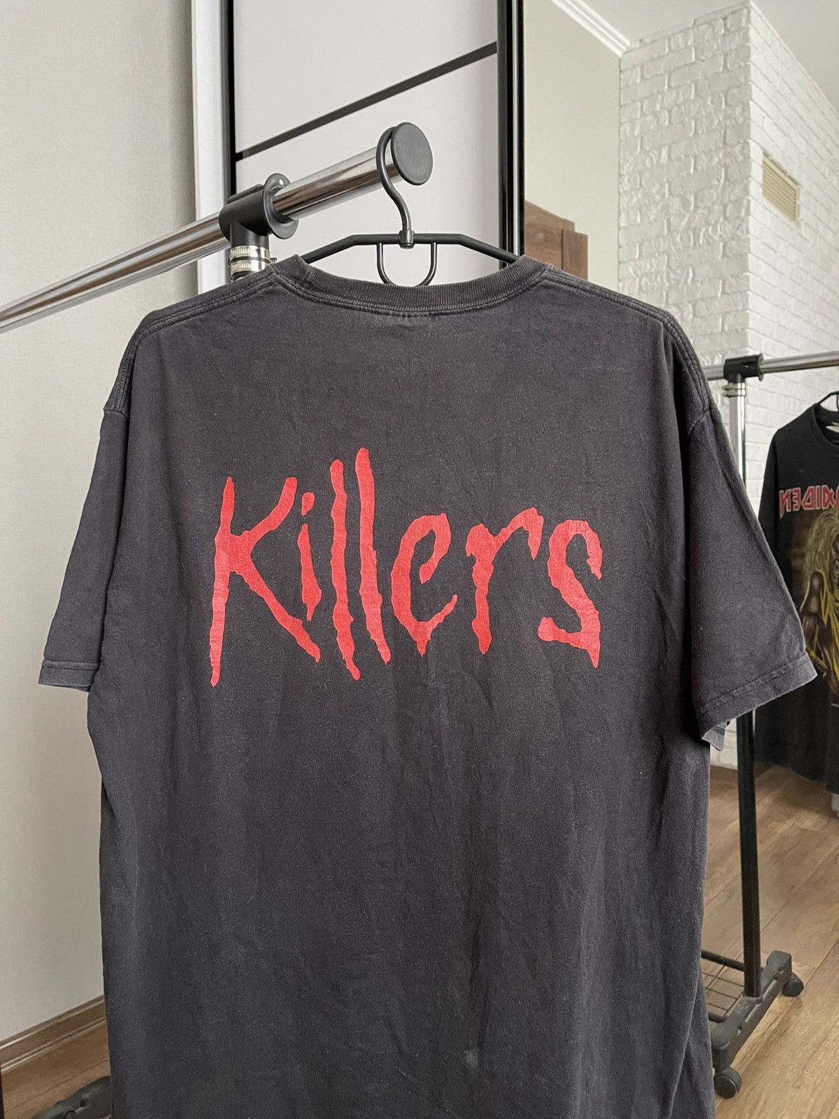Iron Maiden 2003 Iron Maiden Killers Vintage Rock Band T-Shirt Tee Size US L / EU 52-54 / 3 - 9 Thumbnail