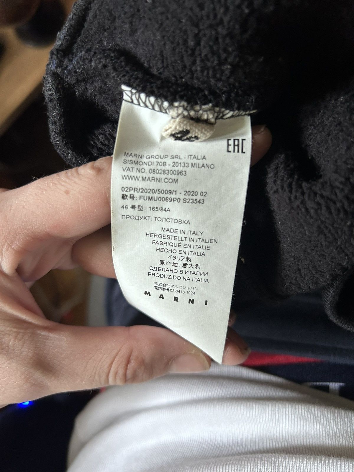 Marni Marni hoodie heart design Size US XL / EU 56 / 4 - 6 Thumbnail
