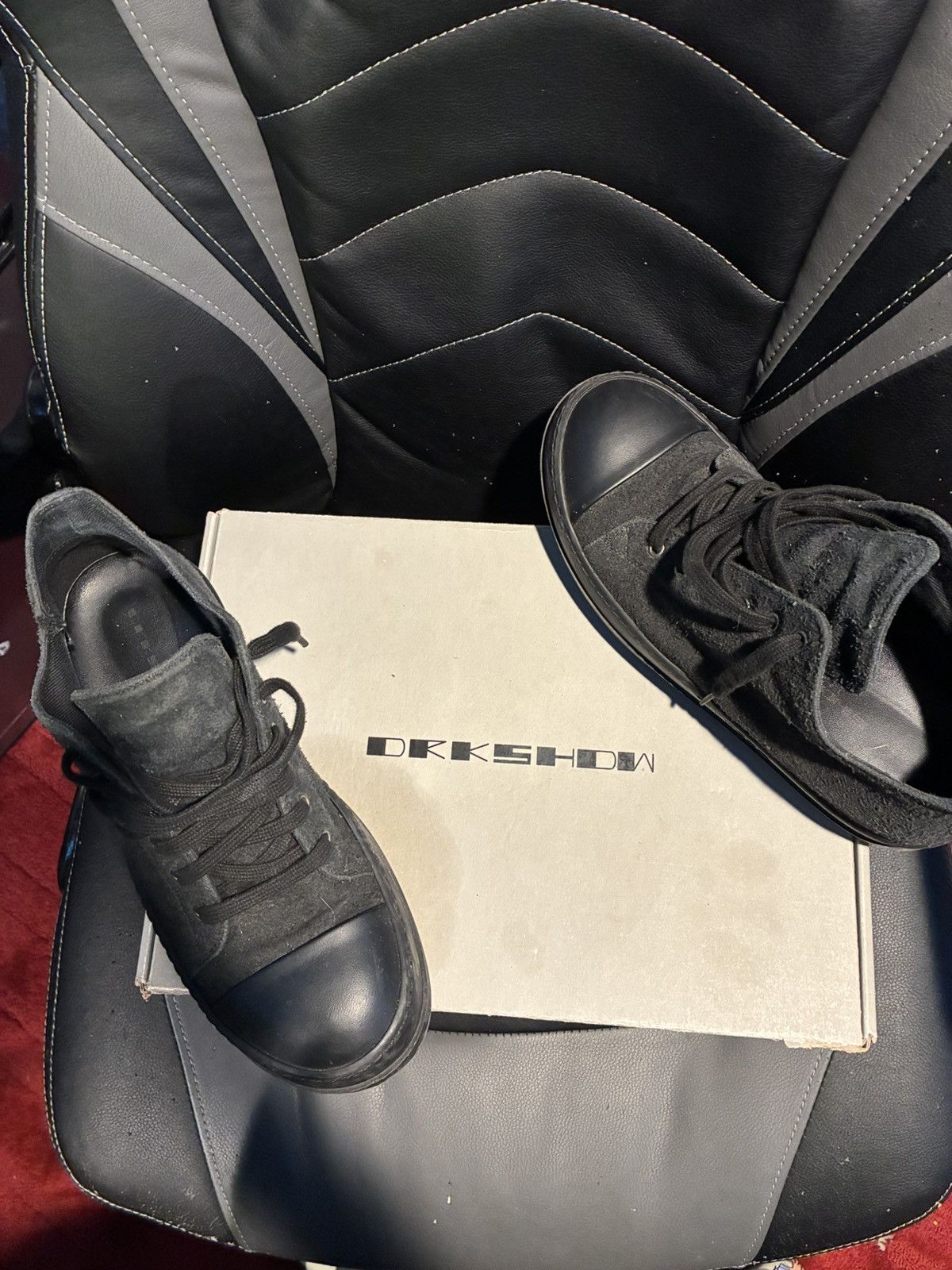 Rick Owens Rick owen drkshdw black Size US 9 / EU 42 - 8 Thumbnail