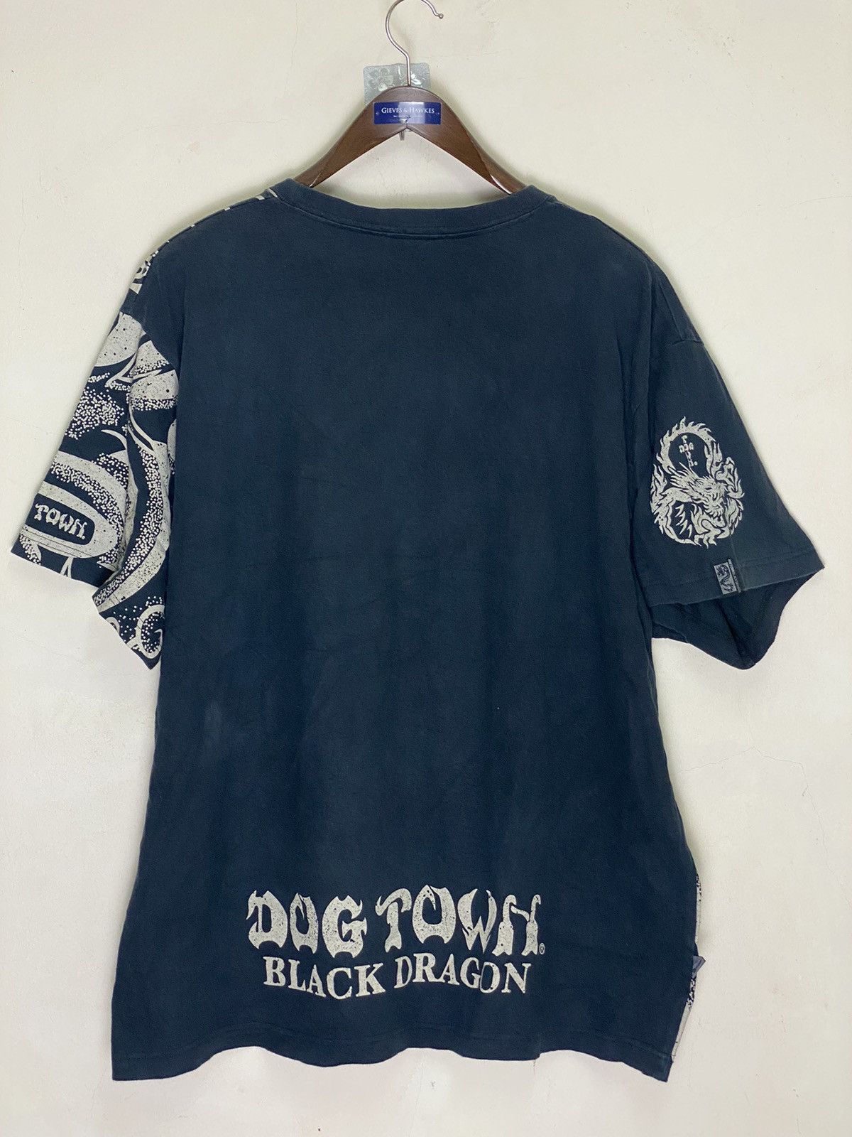 Dogtown × If Six Was Nine × Japanese Brand VINTAGE DOGTOWN BLACK DRAGON T-SHIRT Size US XL / EU 56 / 4 - 2 Thumbnail