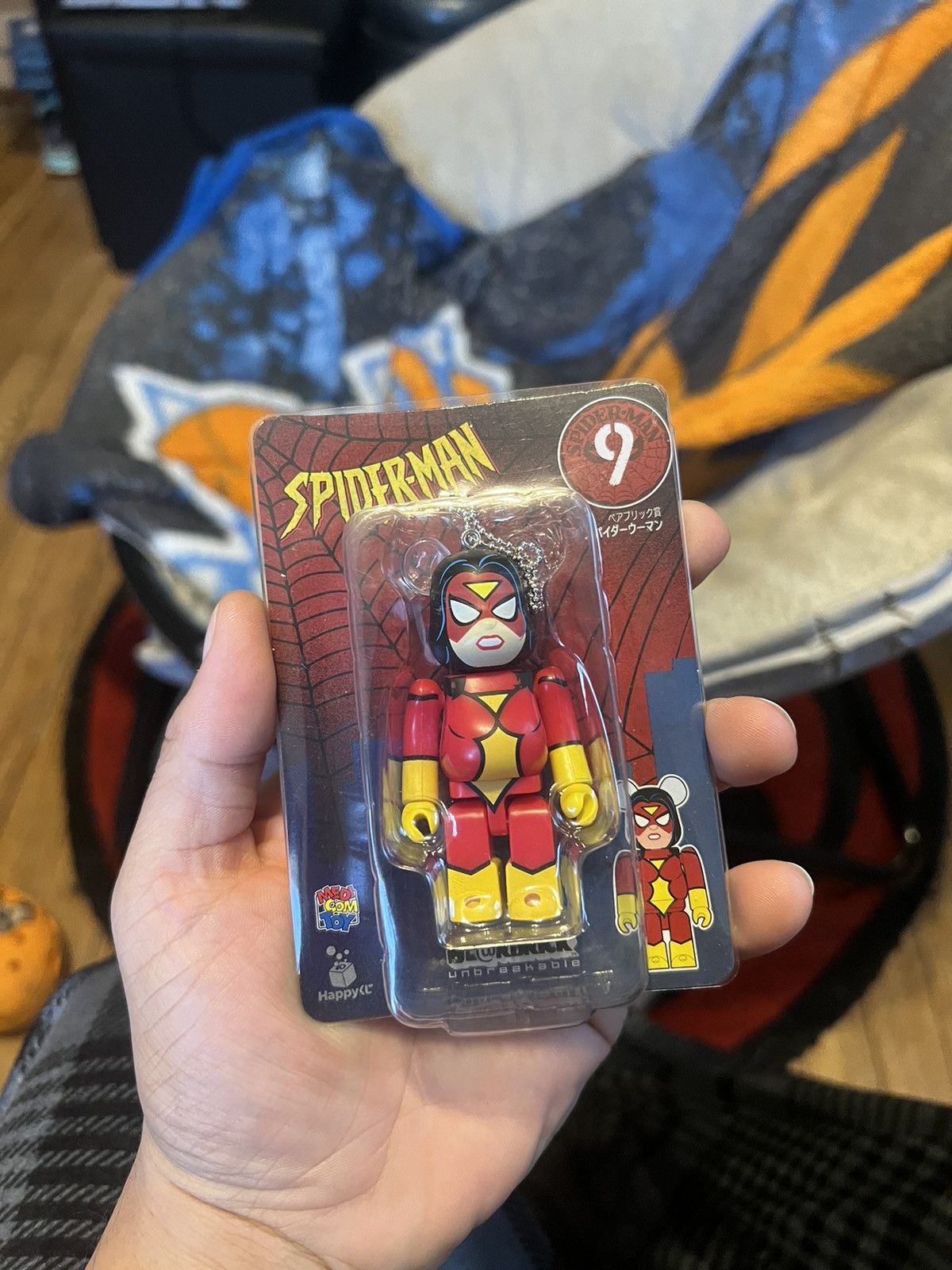 image of Medicom Bearbrick Medicom Marvel Bearbrick 100% Spider-Woman in Red, Men's