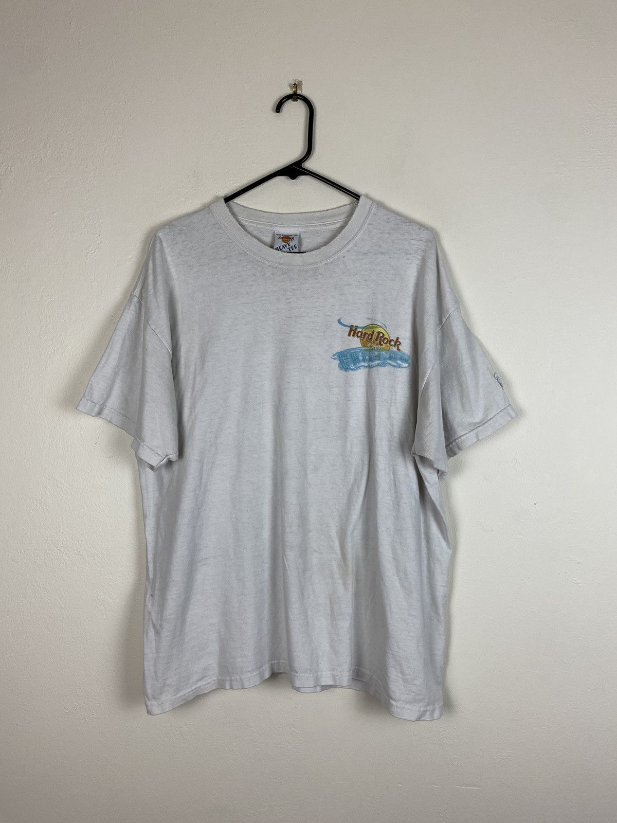 Hard Rock Cafe × Vintage Vintage Hard Rock Cafe Chicago Distressed Tee T shirt Rare Size US L / EU 52-54 / 3 - 2 Thumbnail