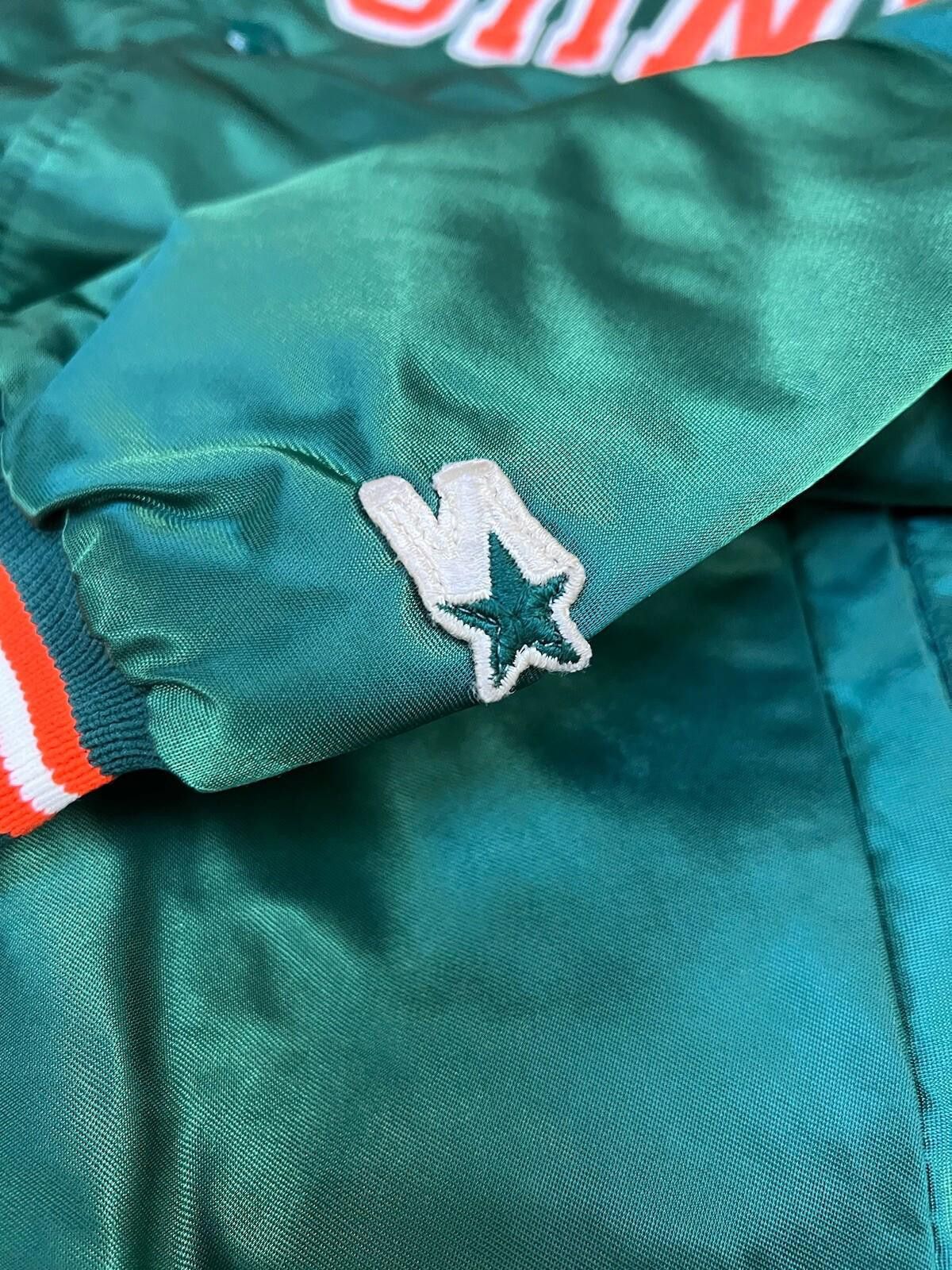Starter Starter Miami Hurricanes Bomber Satin NCAA Jacket M Medium Size US M / EU 48-50 / 2 - 11 Thumbnail