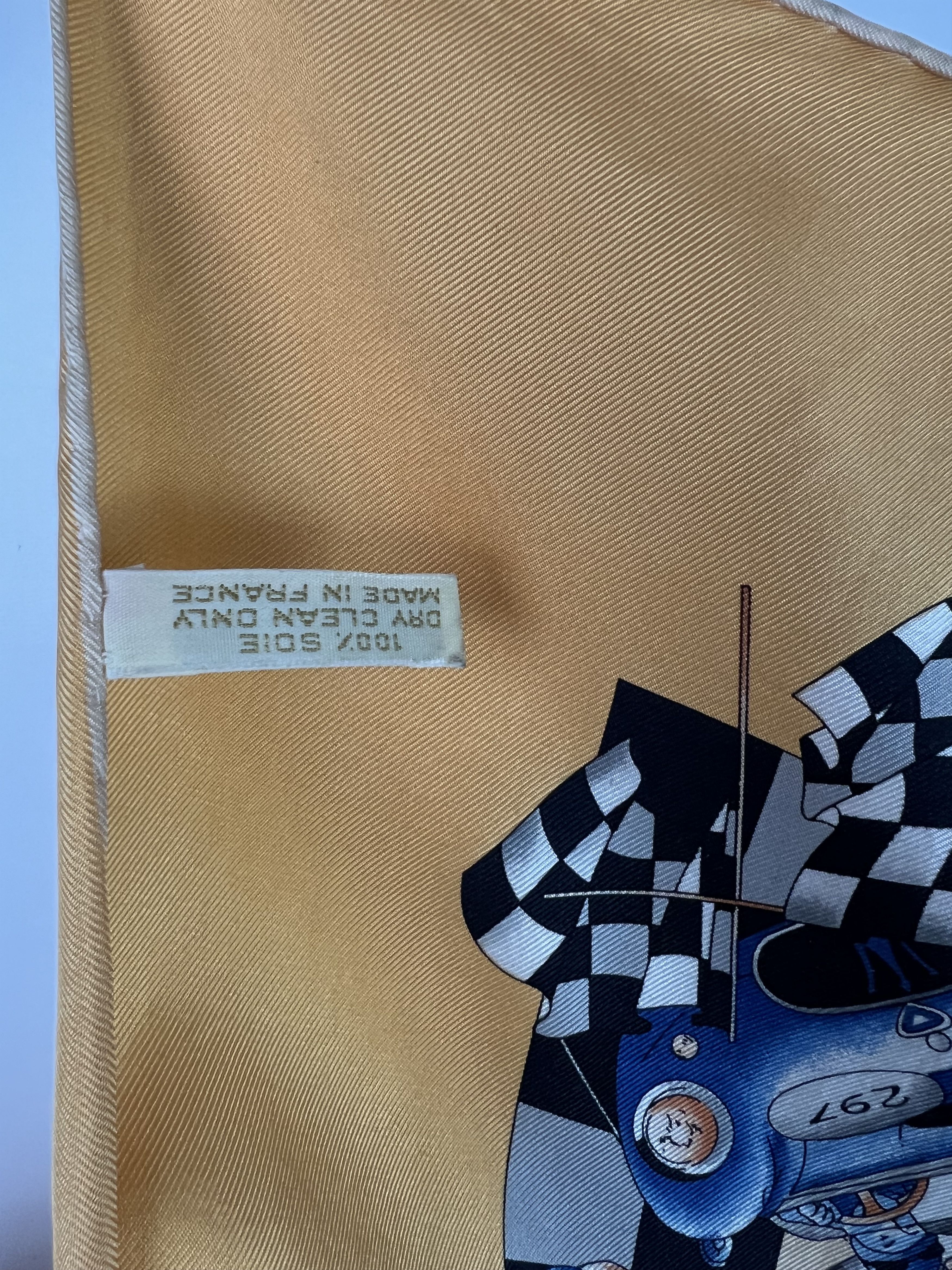 Chopard × Vintage Chopard Mille Miglia 2000 Silk Scarf Porsche Ferrari 85x85 Size ONE SIZE - 11 Thumbnail
