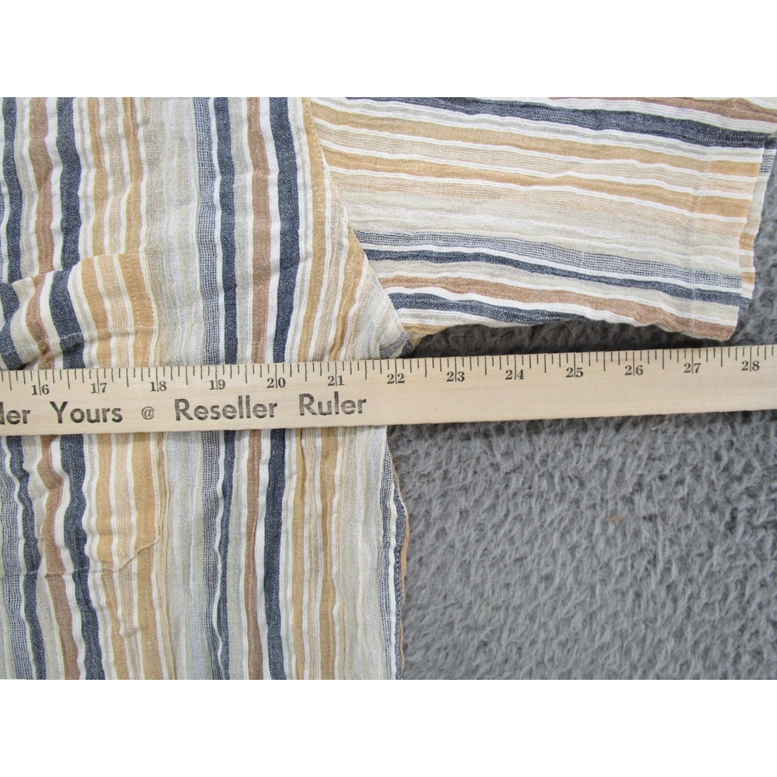 Vintage VTG KUHL Men’s Striped Cotton Shirt L Jewelry Read Size US L / EU 52-54 / 3 - 7 Thumbnail