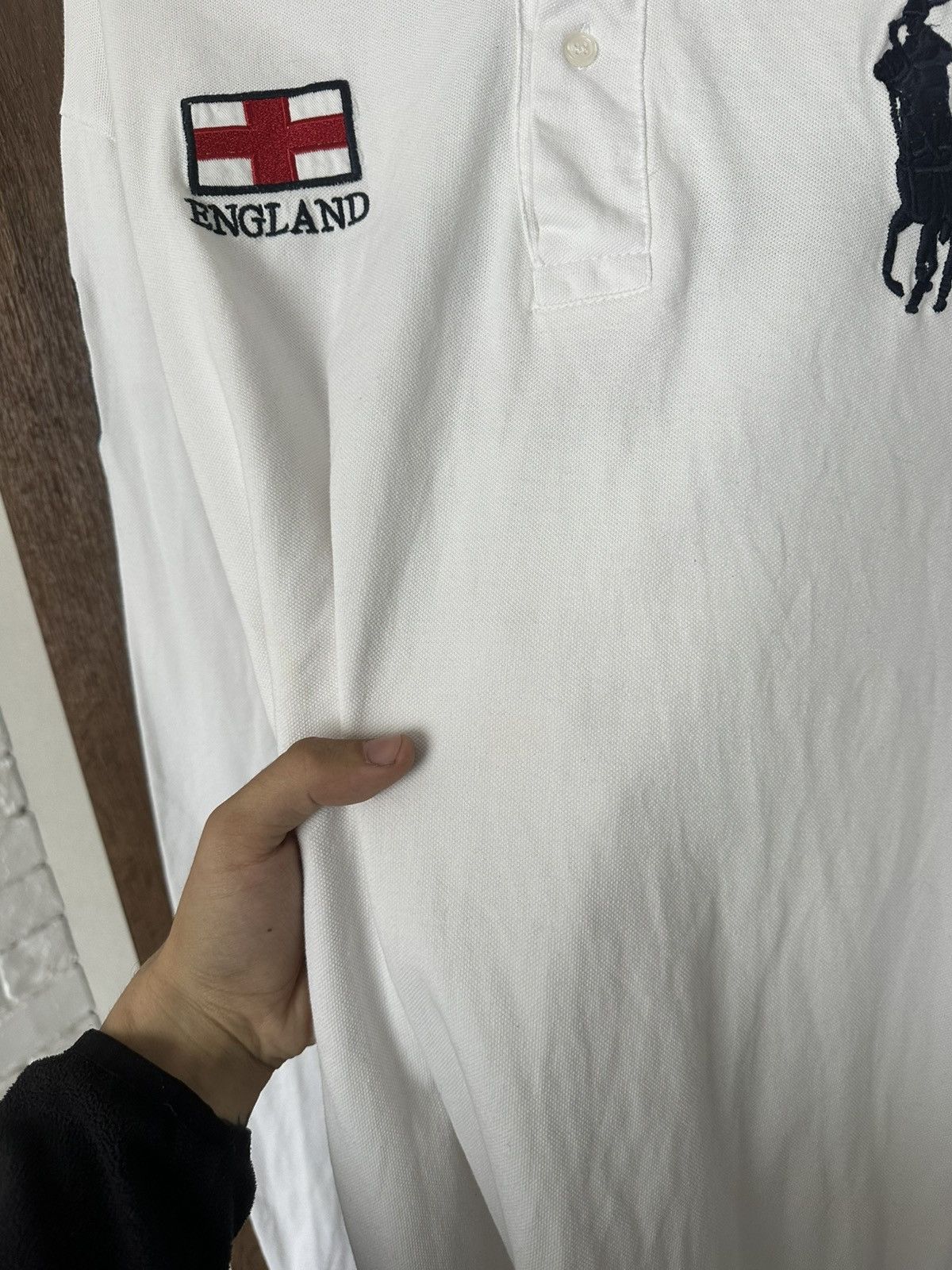 Polo Ralph Lauren Ralph Lauren England Polo RL Long Sleeve T-Shirt Vintage 90s Size US XXL / EU 58 / 5 - 18 Thumbnail