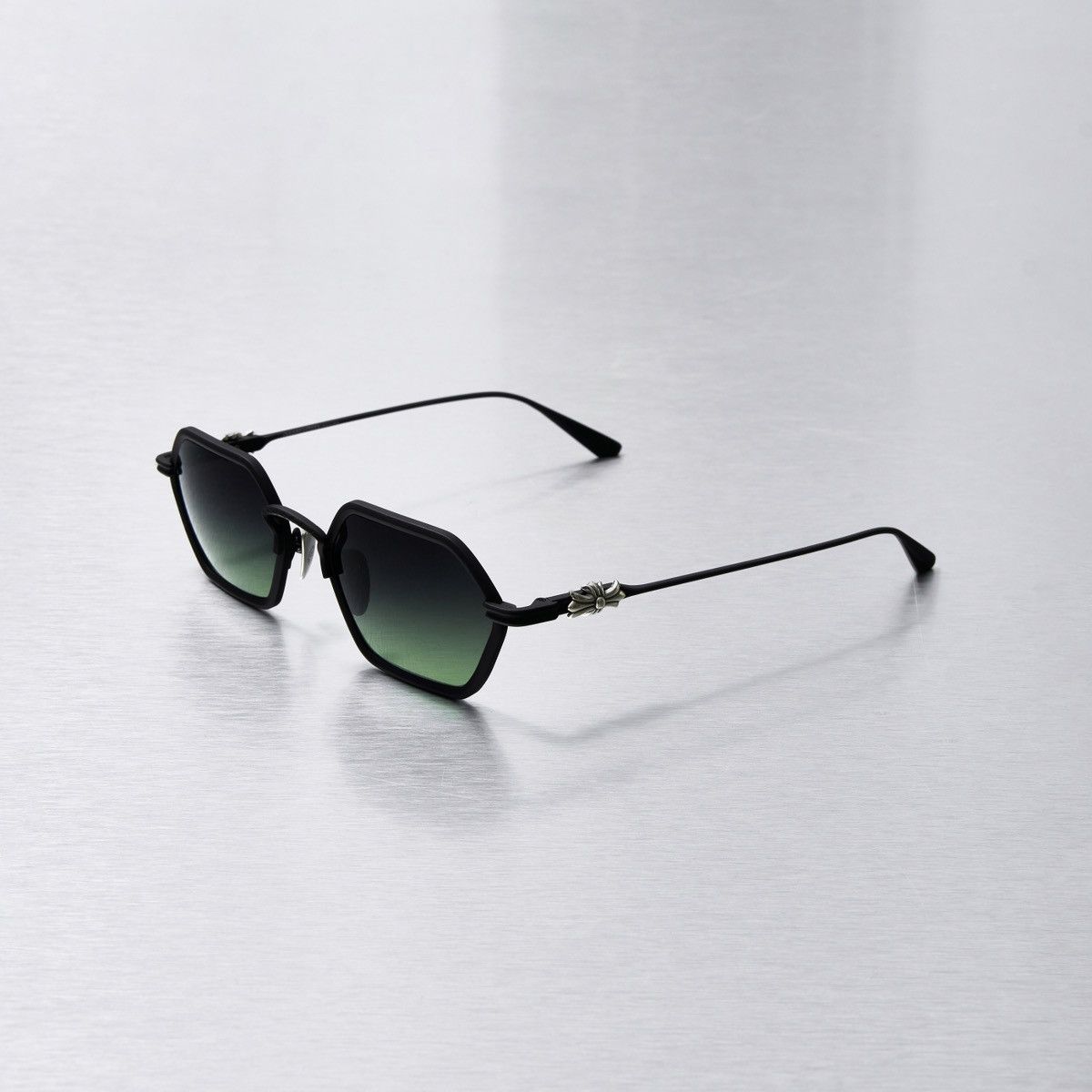 Chrome Hearts CHROME HEARTS DATASS MATTE BLACK SUNGLASSES Size ONE SIZE - 1 Thumbnail