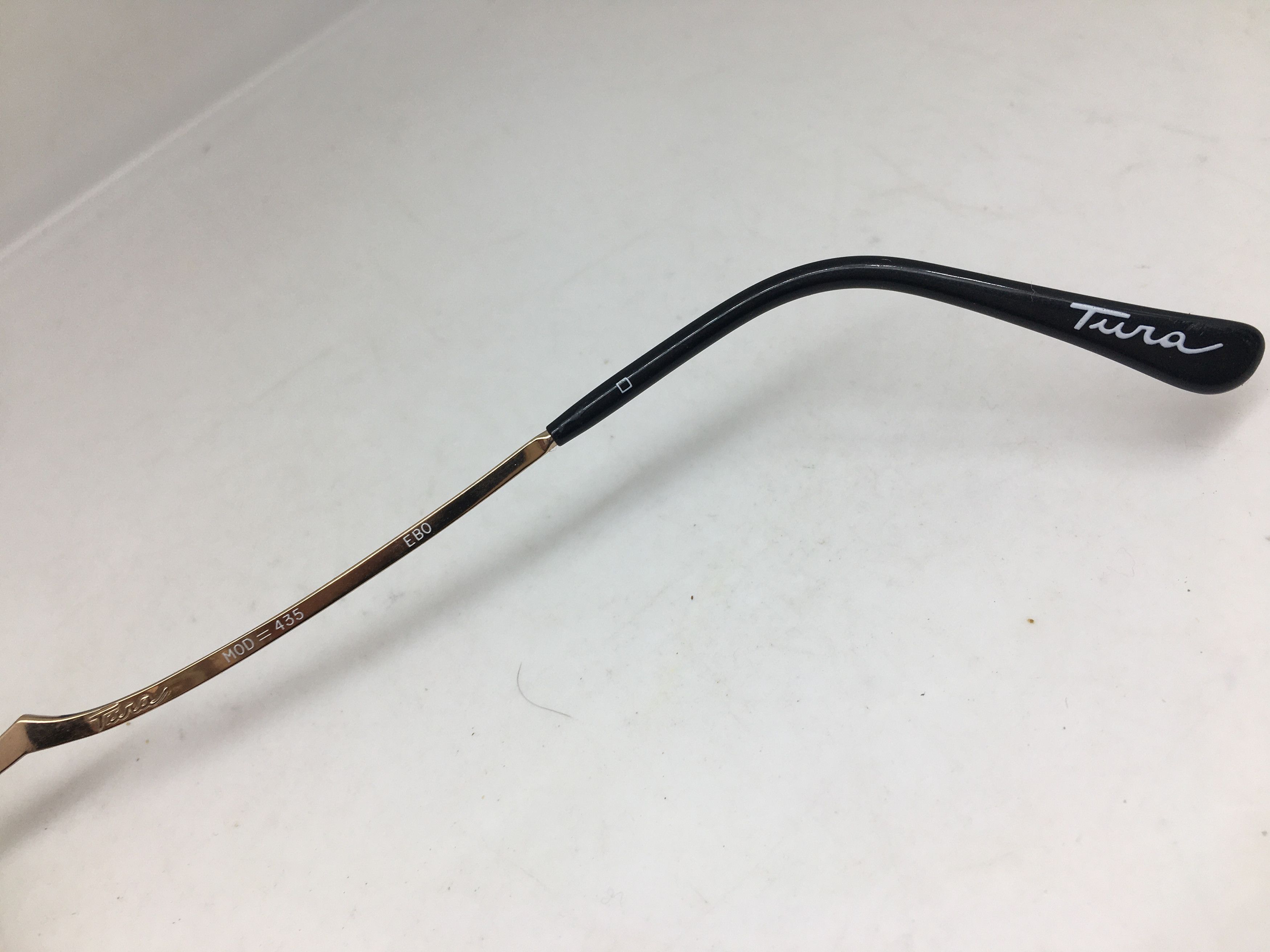 Vintage Vintage 80s TURA Mod 435 Half Rim Eyeglasses Japan Size ONE SIZE - 4 Thumbnail