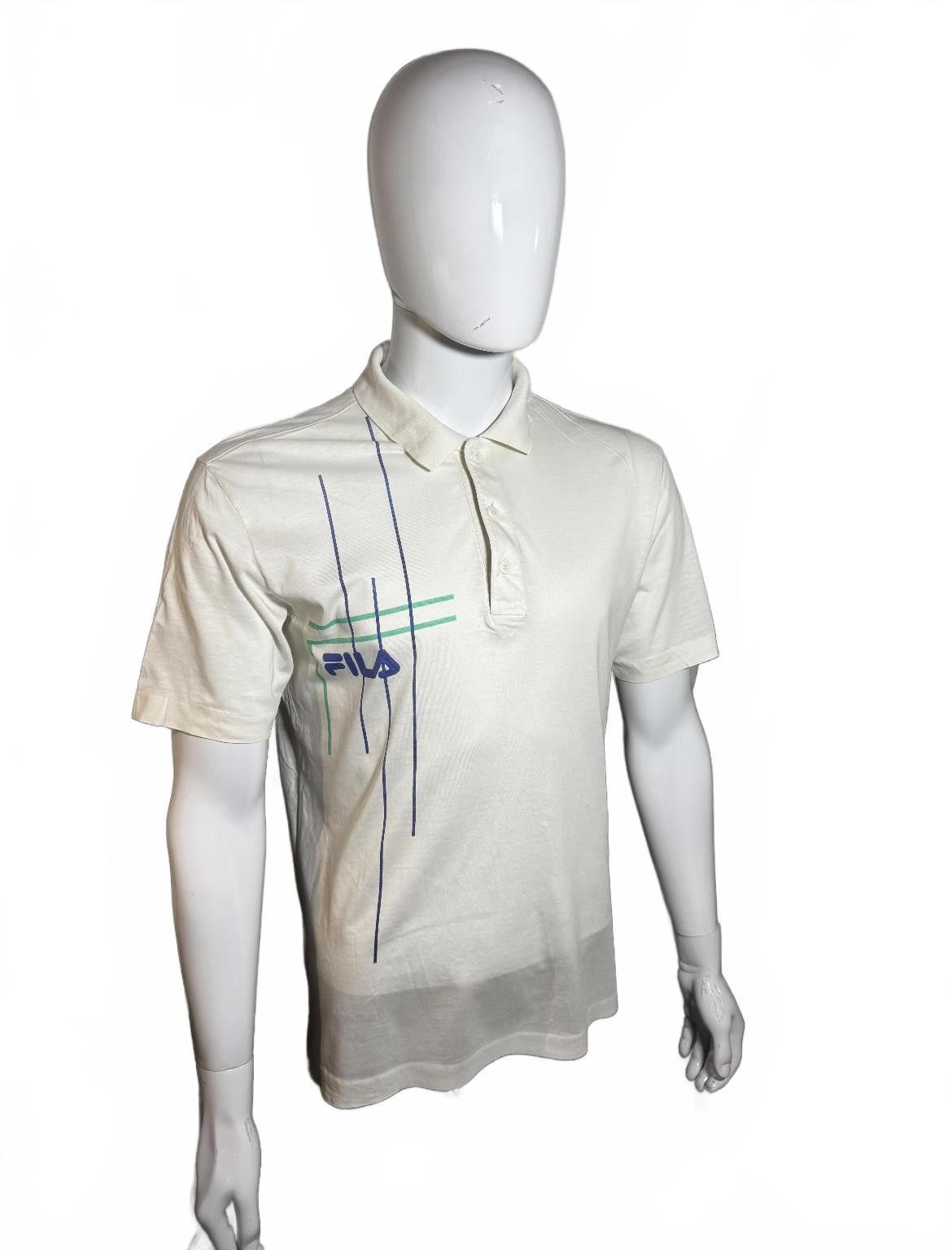 Fila FILA Polo Shirt with Modern Graphic Design Size US L / EU 52-54 / 3 - 1 Thumbnail