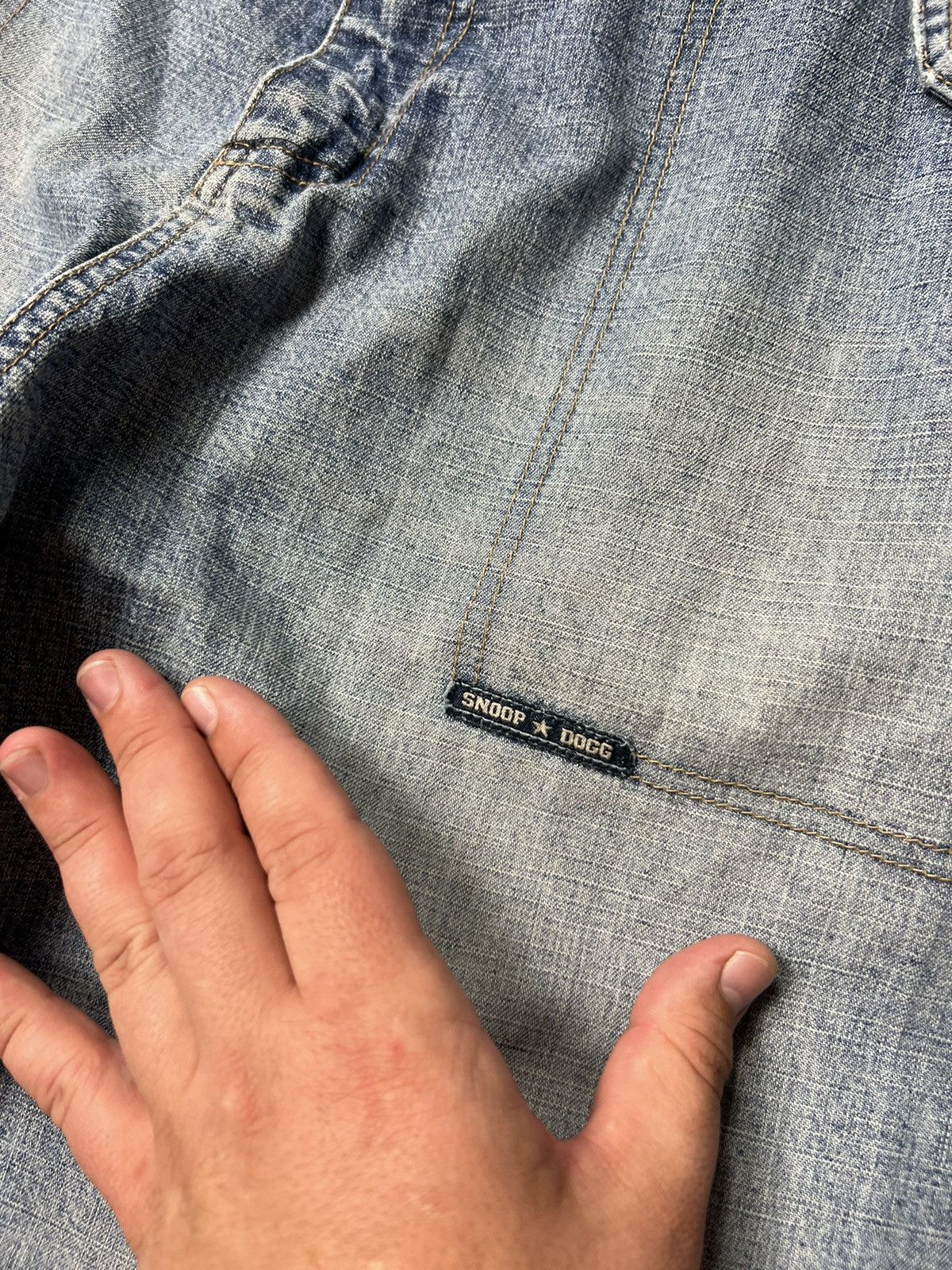 Snoop Dogg Vintage Snoop Dog Baggy Style Jeans / Denim Pants Size US 34 / EU 50 - 4 Thumbnail