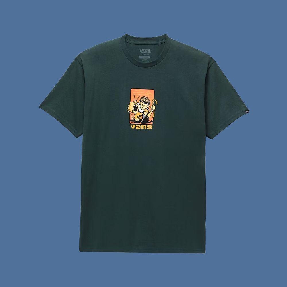 Vans Vans Shirt Mens M Green Brand New Robbie Gables Size Size US M / EU 48-50 / 2 - 1 Thumbnail