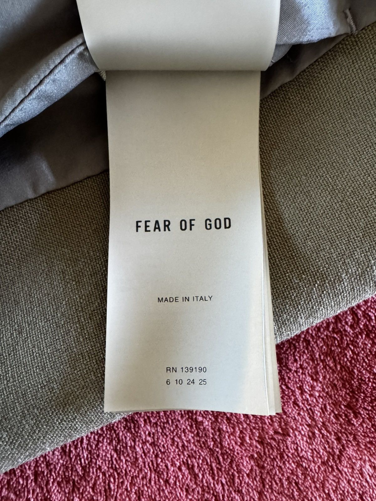 Fear of God Virgin Wool Blazer Size 46R - 16 Thumbnail