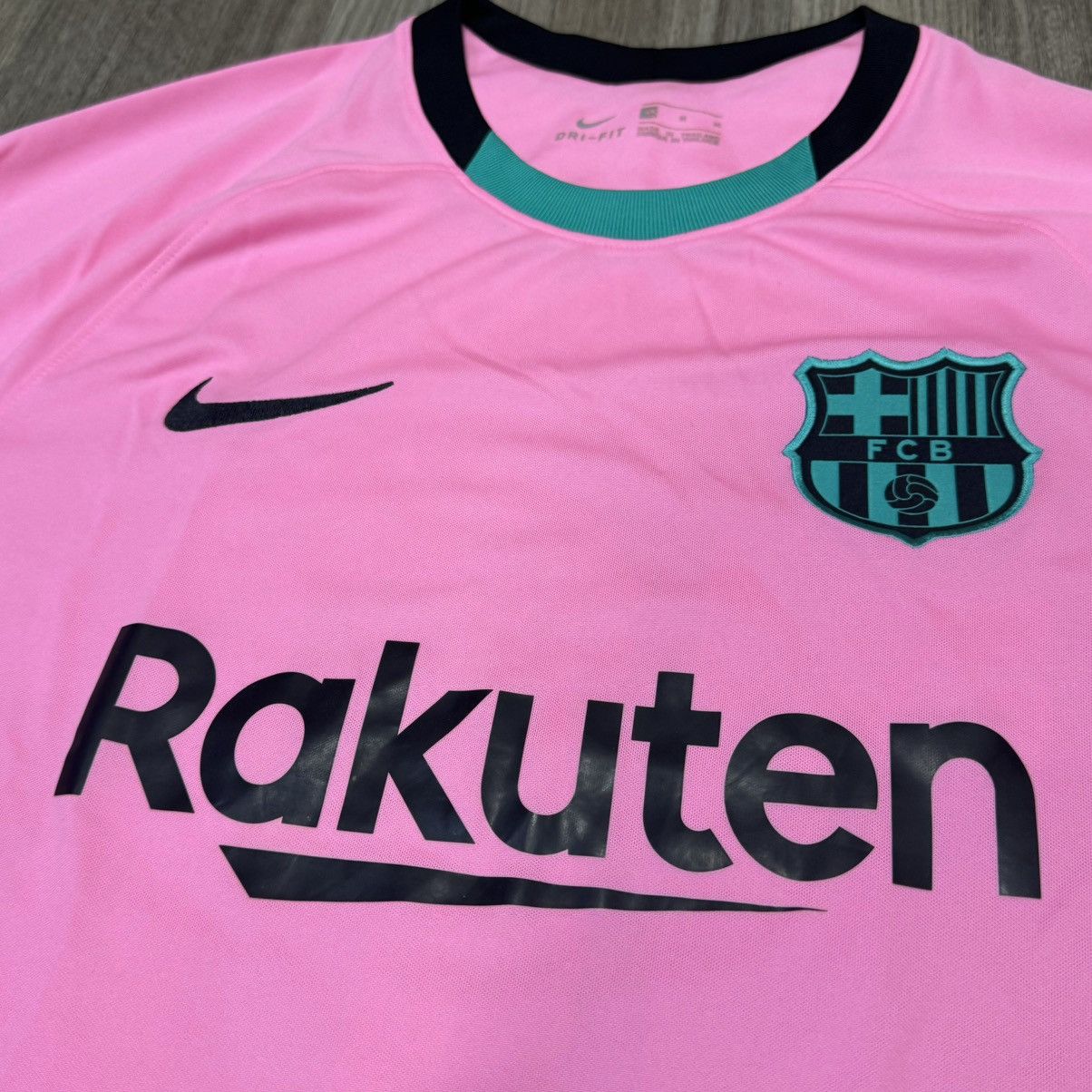 Nike Barcelona 20/21 C/L third away shirt #10 Messi Size US M / EU 48-50 / 2 - 3 Thumbnail
