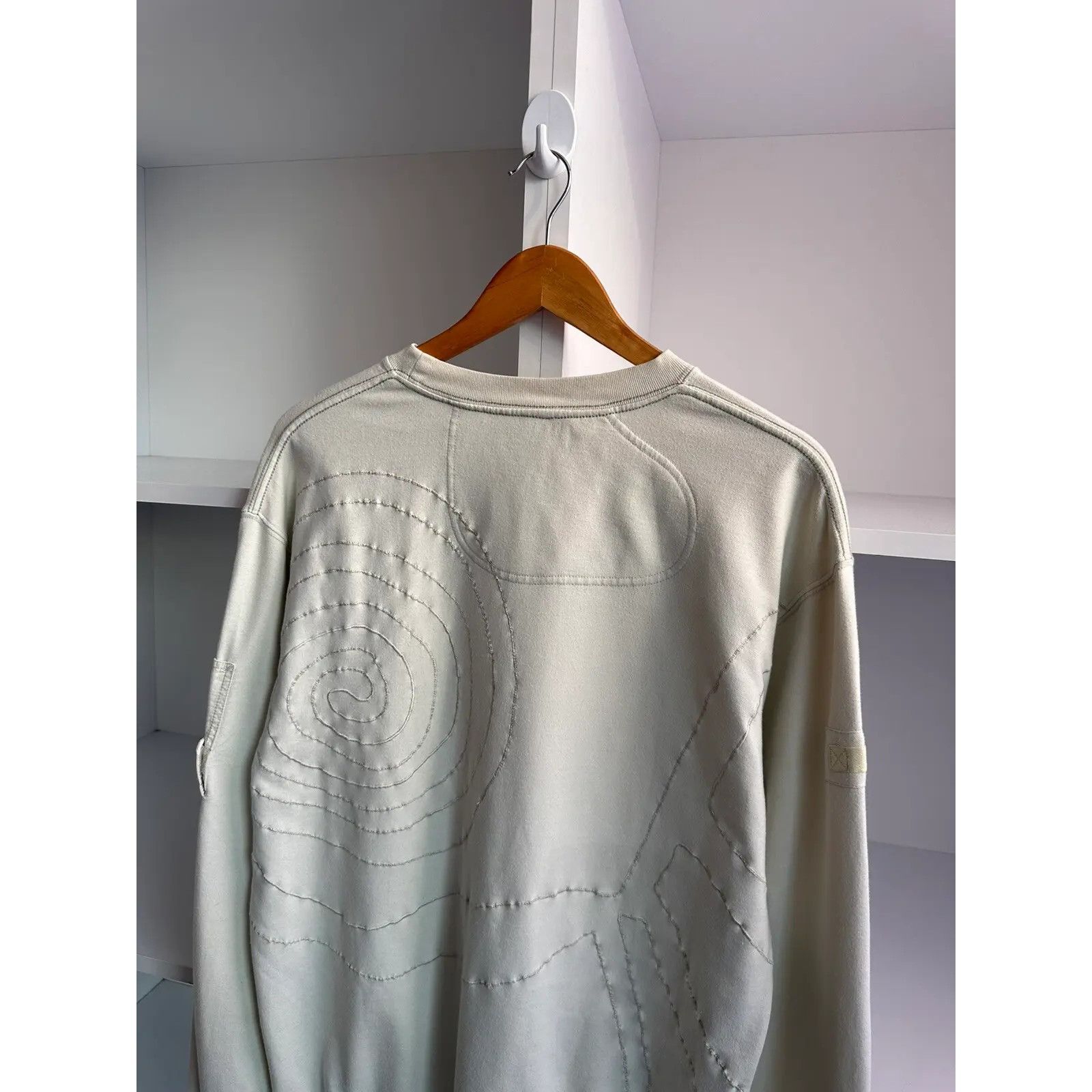 Maharishi VTG Maharishi Avant Garde Archival Beige Sweatshirt Size US M / EU 48-50 / 2 - 14 Thumbnail