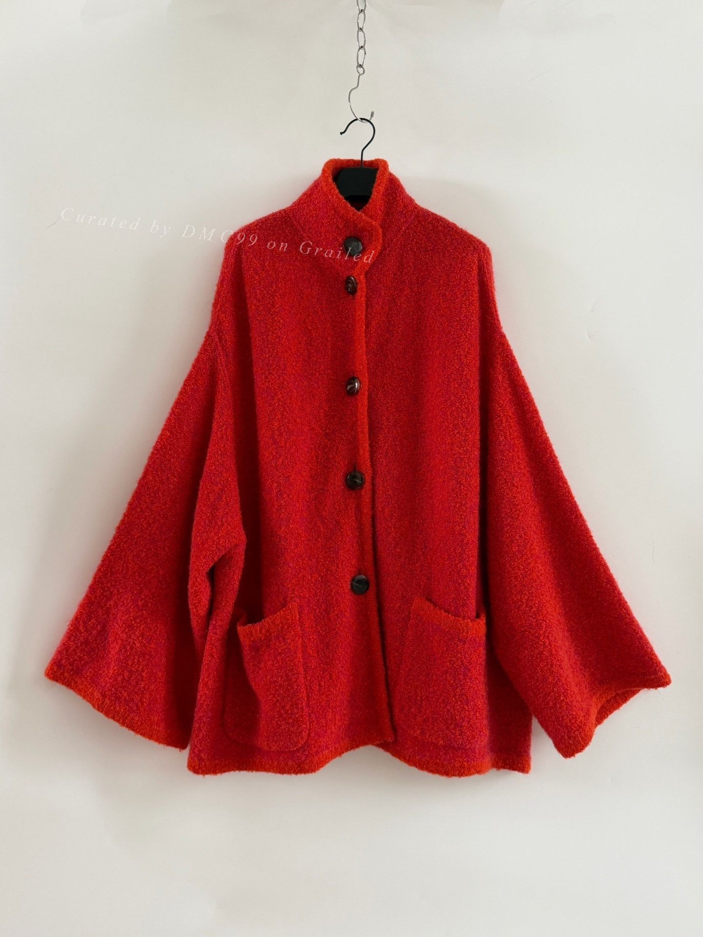 Gucci Gucci Vintage Brick Red Wide-Sleeve Sweater Size S / US 4 / IT 40 - 1 Thumbnail
