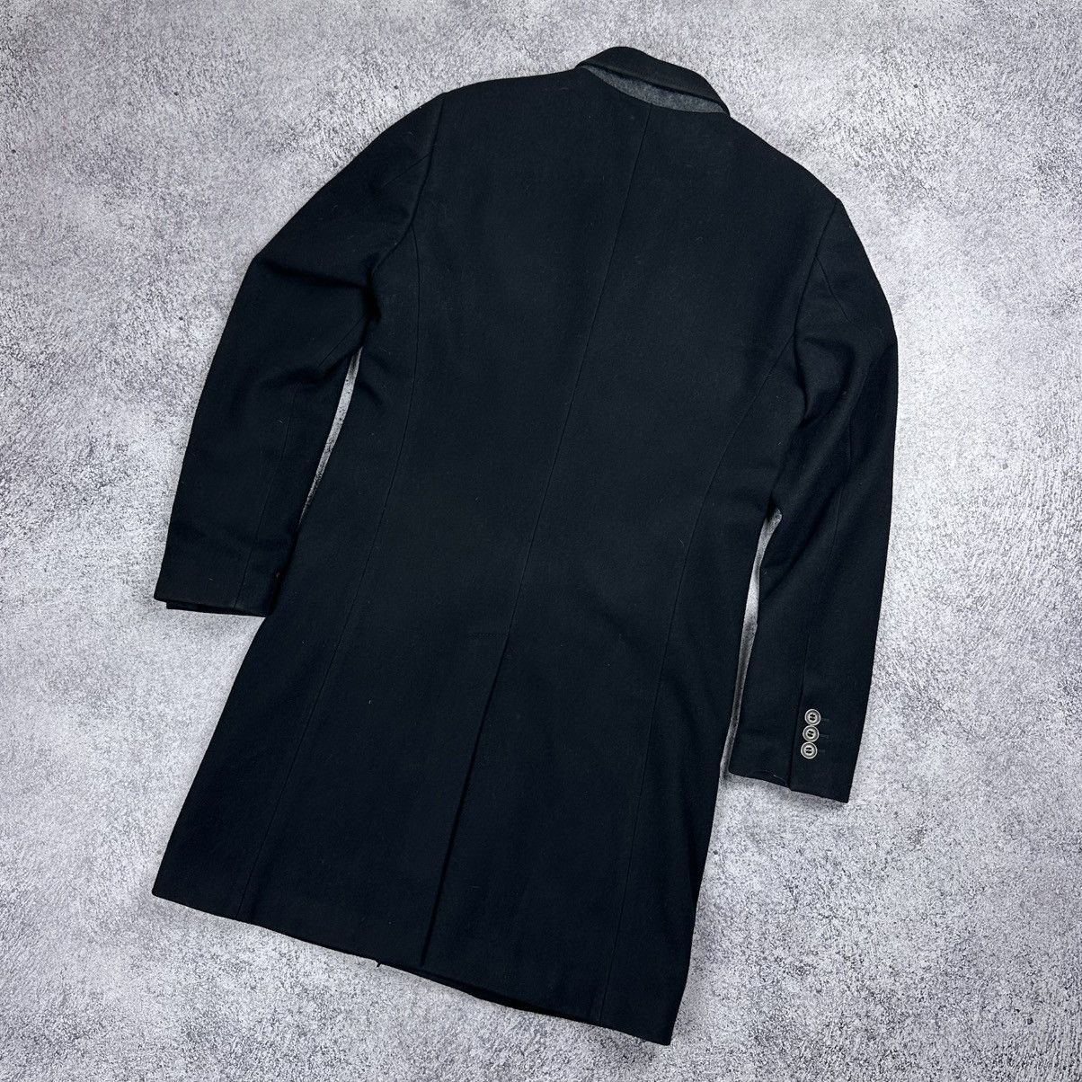 Versace Jeans Couture Vintage Versace Jeans Black Blend Coat Wool Jacket Men US 12 Size US S / EU 44-46 / 1 - 2 Thumbnail