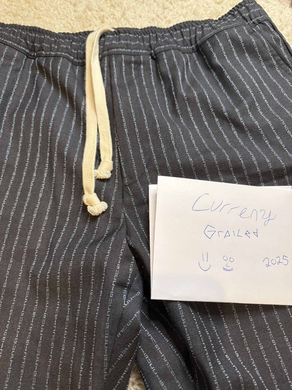 Gucci GUCCI Pintstripe Stitched Pants $1450msrp🕴️✨ Size US 29 - 8 Thumbnail