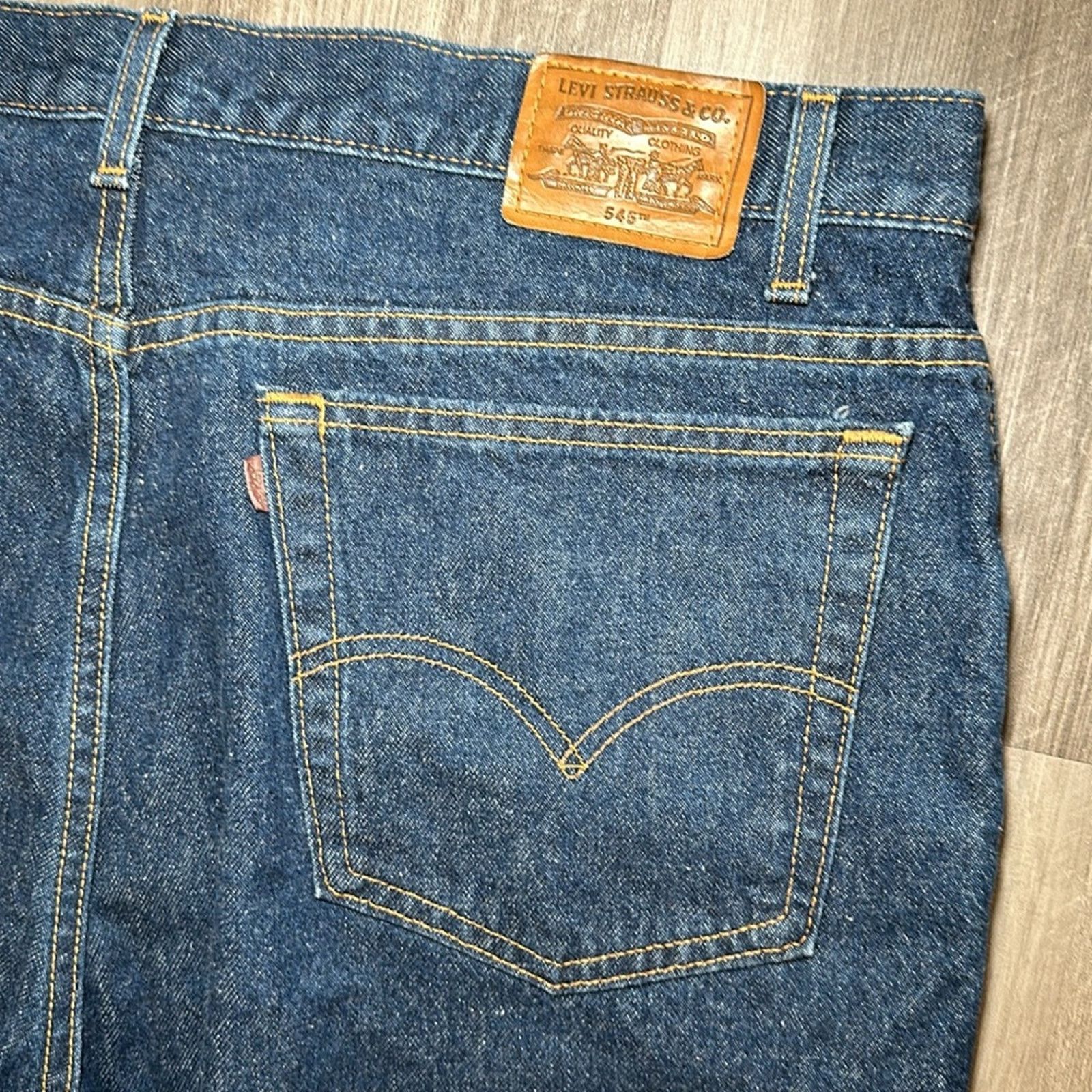 Levi's Levi’s 545 Workwear Loose Fit Utility Jeans - 44x29 Size US 44 / EU 60 - 5 Thumbnail