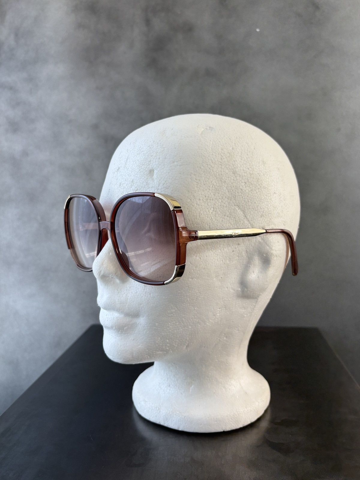 Chloe 2000s Chloe Sunglasses CE719S Ted Lapidus Oversize Square Size ONE SIZE - 3 Thumbnail