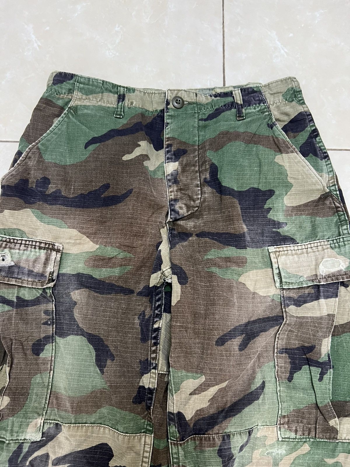 Avirex US Army 1988 Hot Weather Woodland Camo Combat Trousers OG Size US 32 / EU 48 - 5 Thumbnail
