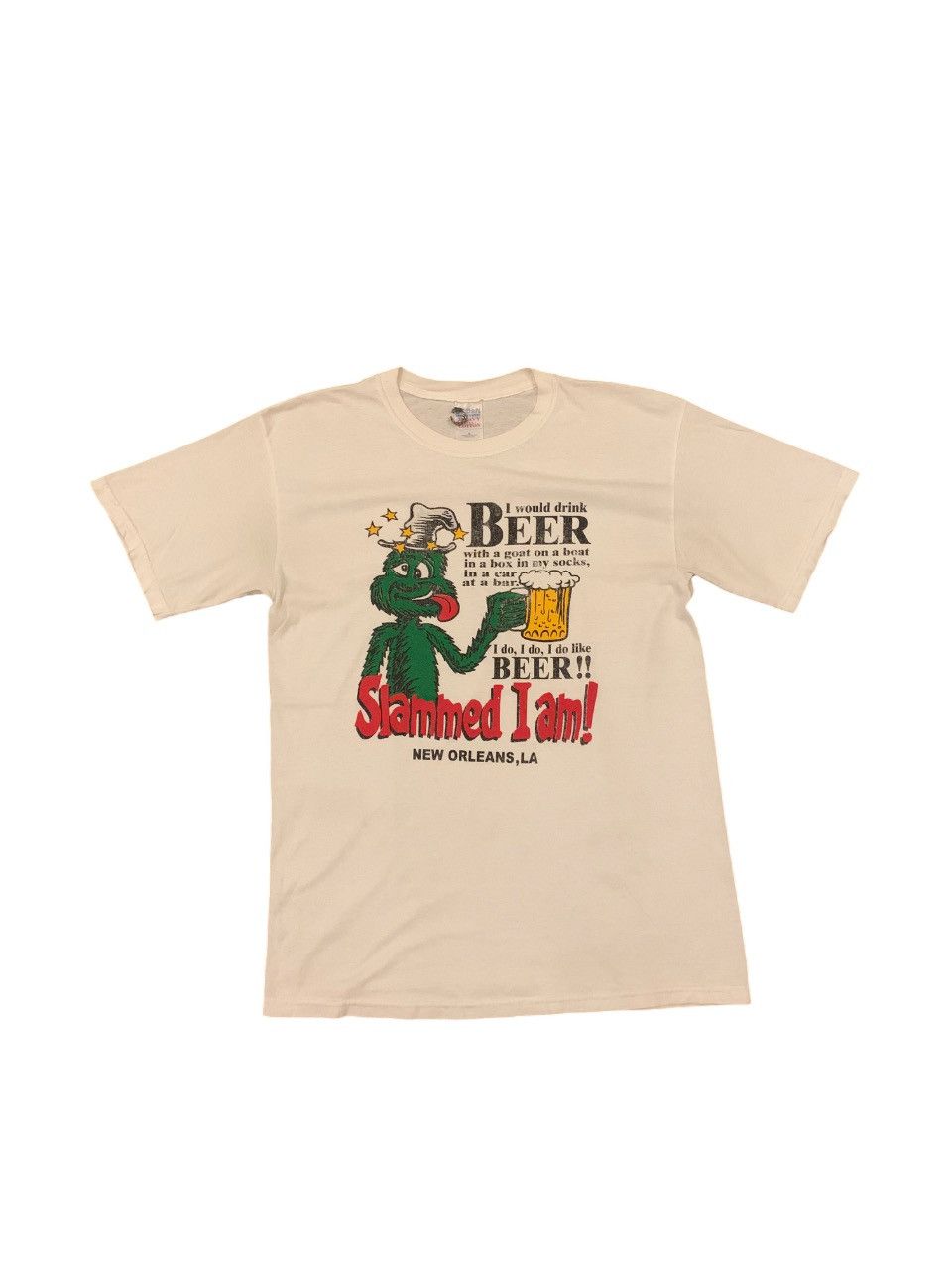 Gildan Vintage Art Beer New Orleans Size US M / EU 48-50 / 2 - 1 Thumbnail
