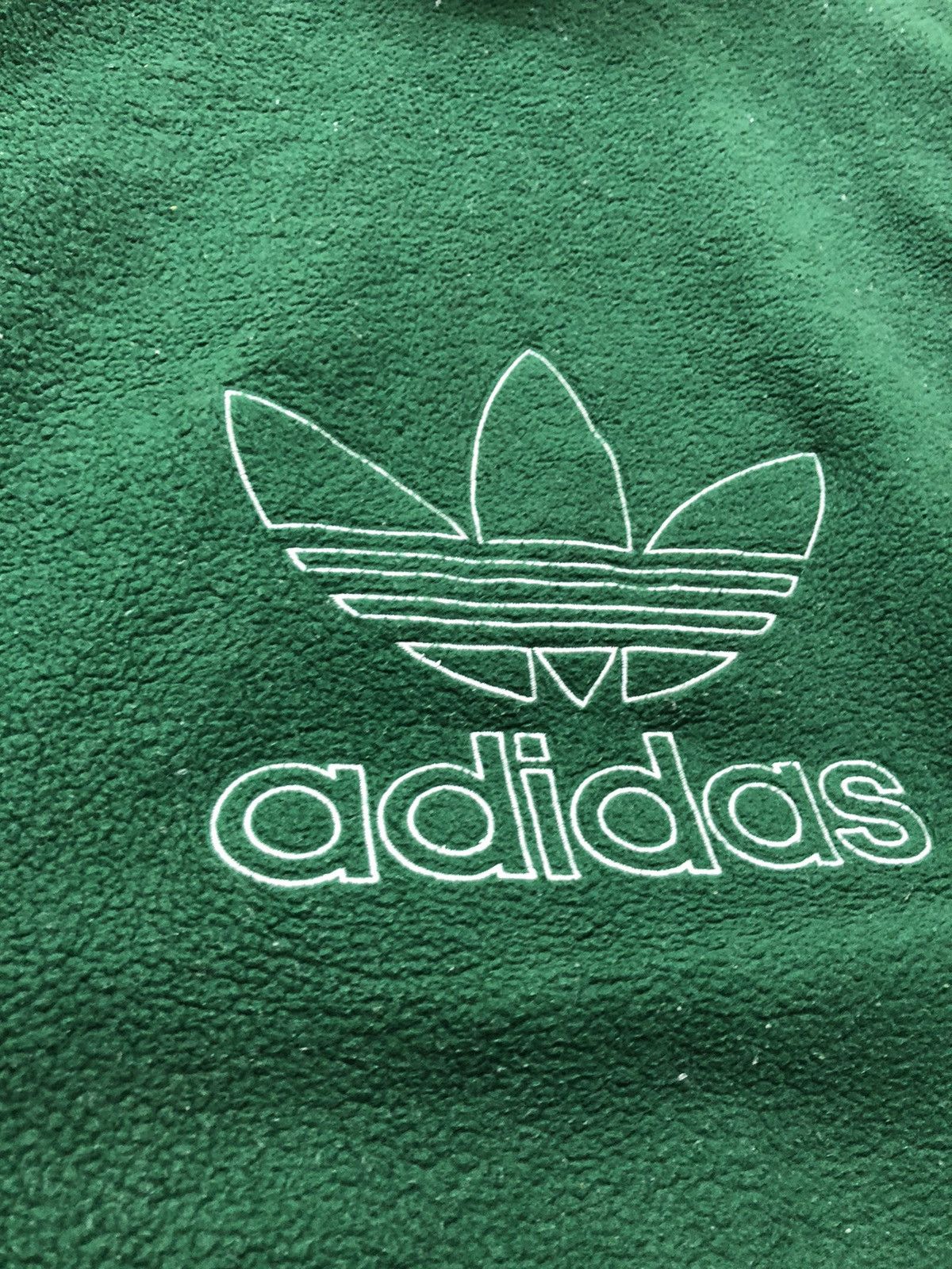 Vintage ADIDAS HOODIE BIG LOGO EMBROID Size US L / EU 52-54 / 3 - 9 Thumbnail