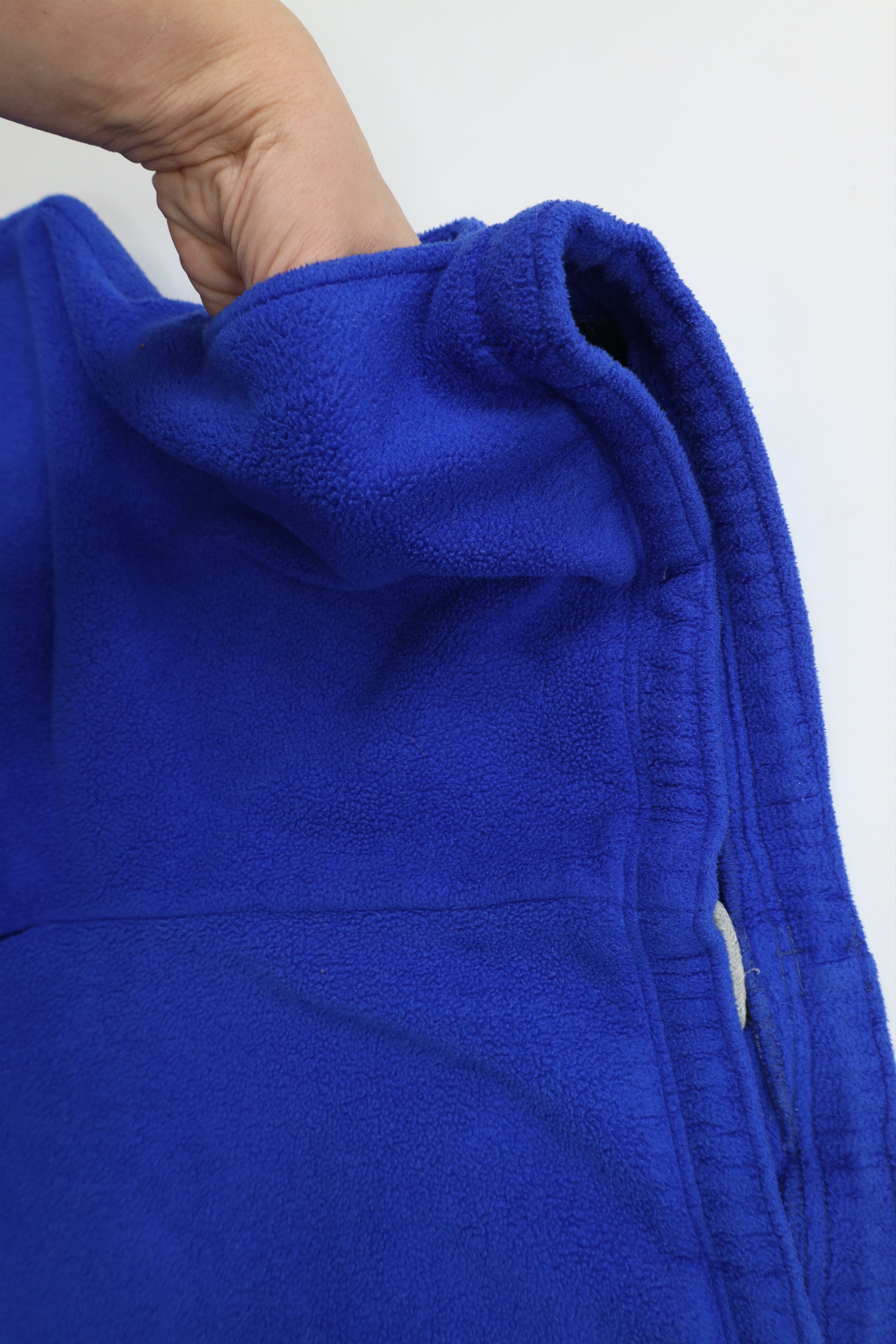Lands' End Vintage 90s Lands End Polartec Fleece Sweatpants Blue USA Size 36" / US 14 / IT 50 - 7 Thumbnail