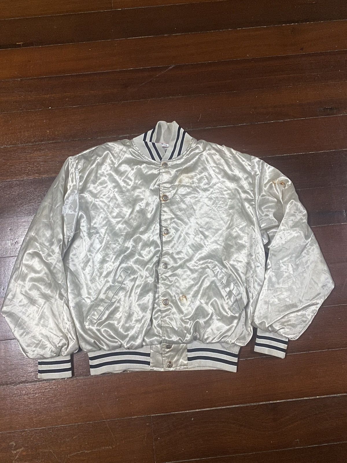 Vintage Vintage 70s cafe coney island richard a leslie Bomber Jacket Size US L / EU 52-54 / 3 - 6 Thumbnail