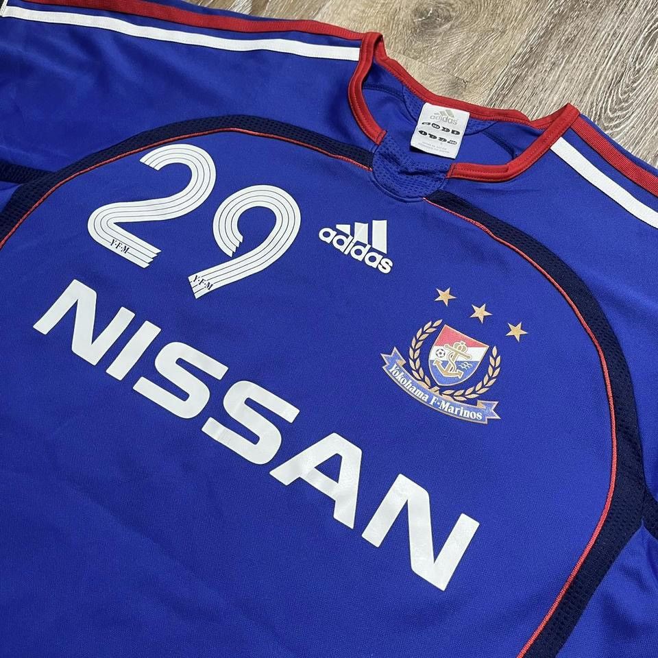 Adidas × Japanese Brand × Vintage 00s yokohama f marinos jersey Size US L / EU 52-54 / 3 - 3 Thumbnail