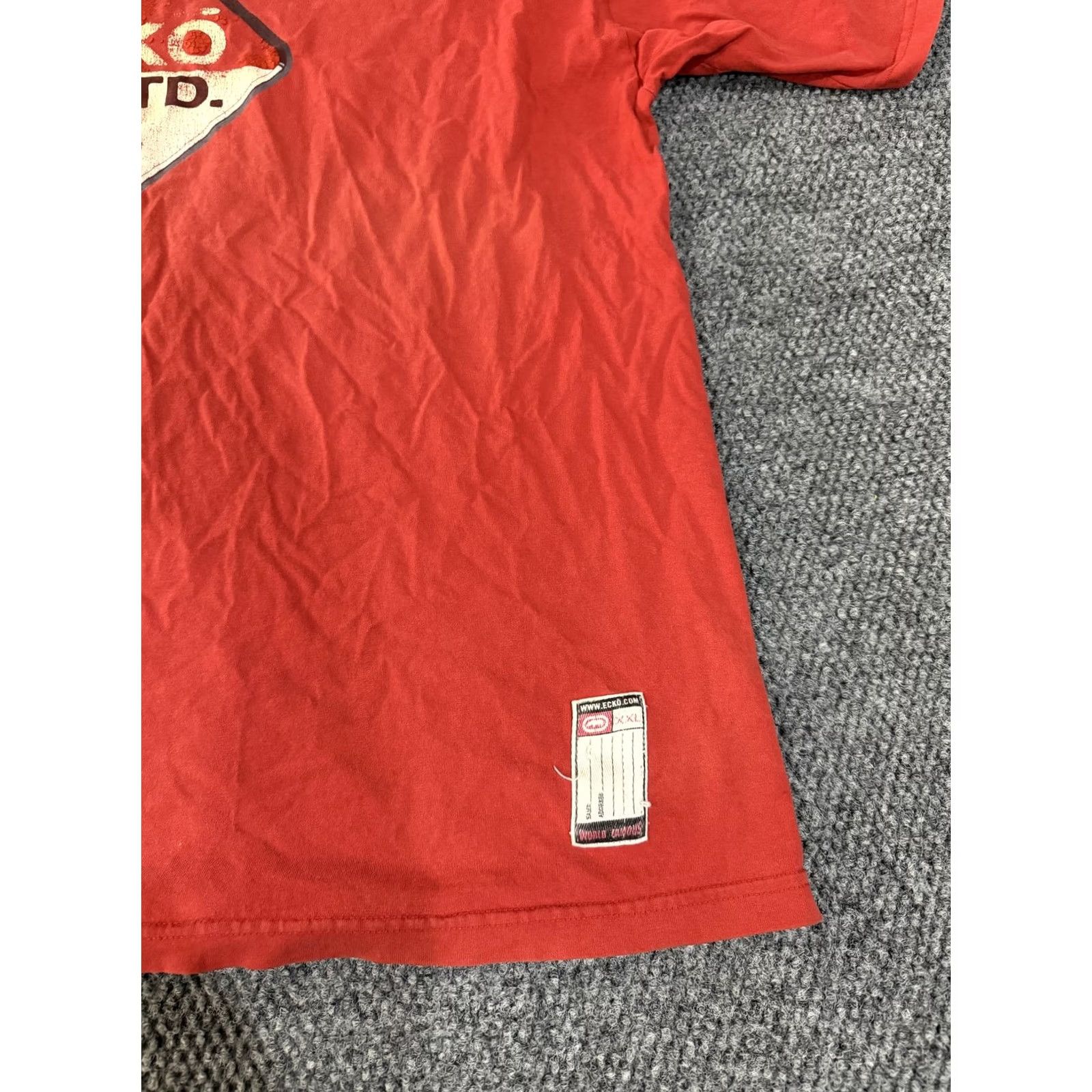 Ecko Unltd. Ecko Unltd. Shirt Mens 2XL Red Diamond Logo Graphic Tee T-Shirt Vintage Size US XXL / EU 58 / 5 - 3 Thumbnail