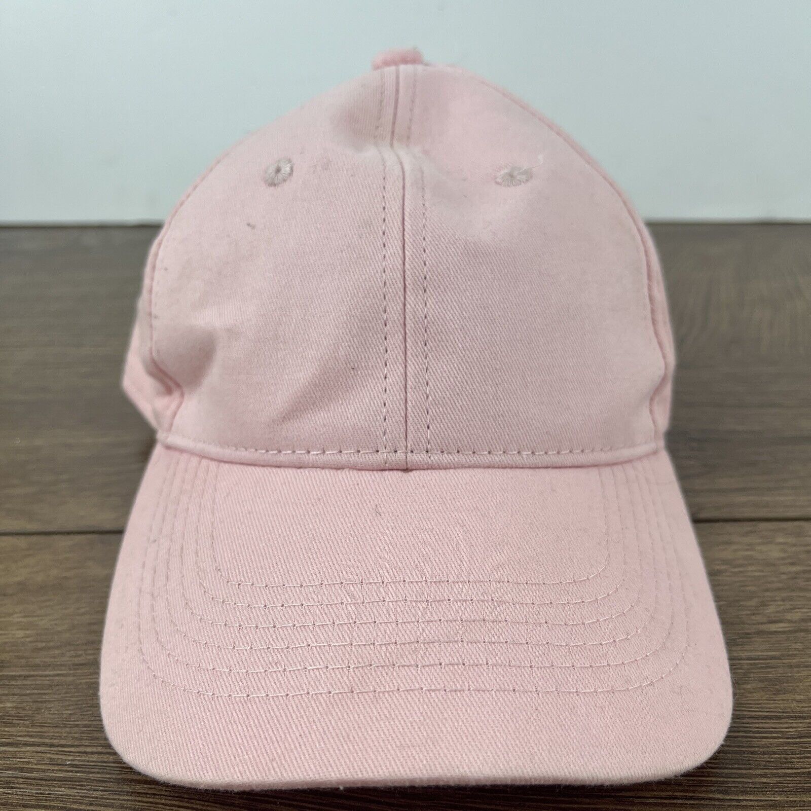 Other Plain Pink Baseball Hat Pink Hat Adjustable Adult Size Hat P Size ONE SIZE - 3 Thumbnail