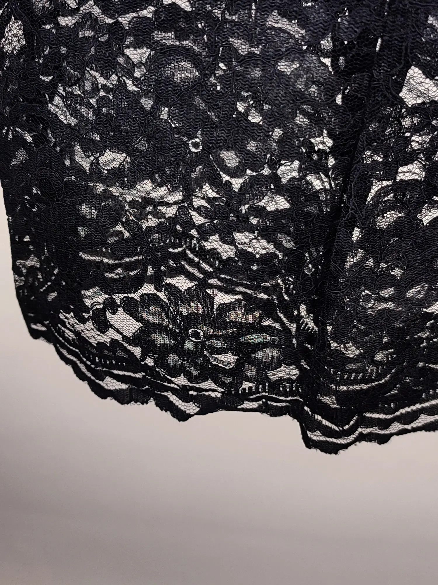 Love Moschino × Moschino Love Moschino Lace Flower Vintage Blouse Shirt Size L / US 10 / IT 46 - 11 Thumbnail
