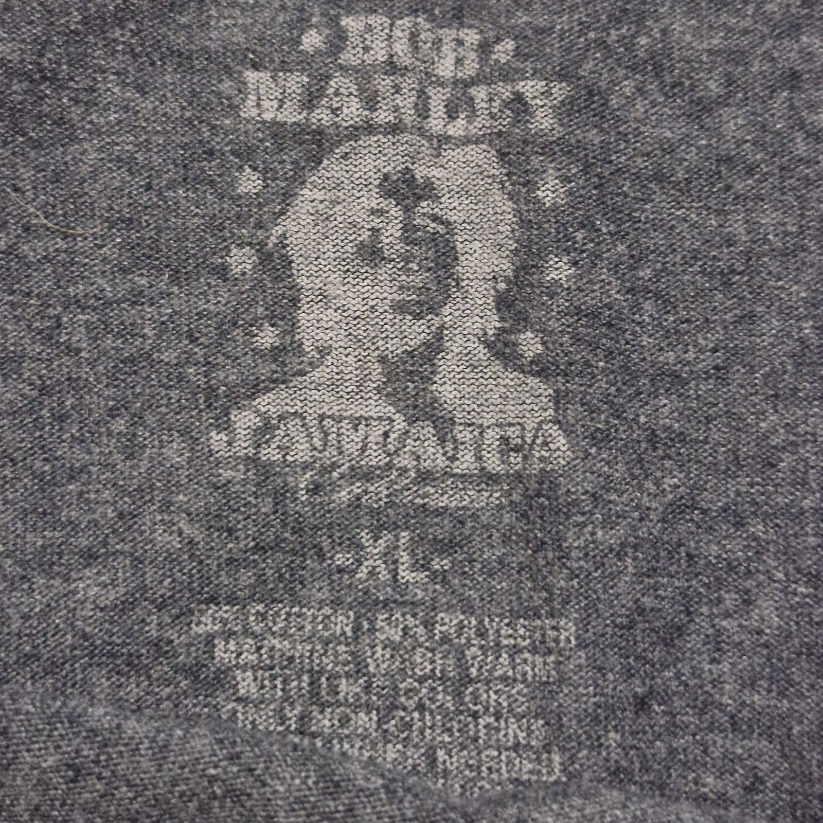 Bob Marley Bob Marley Shirt Adult XL Gray Raggae Island Music Size US XL / EU 56 / 4 - 3 Thumbnail