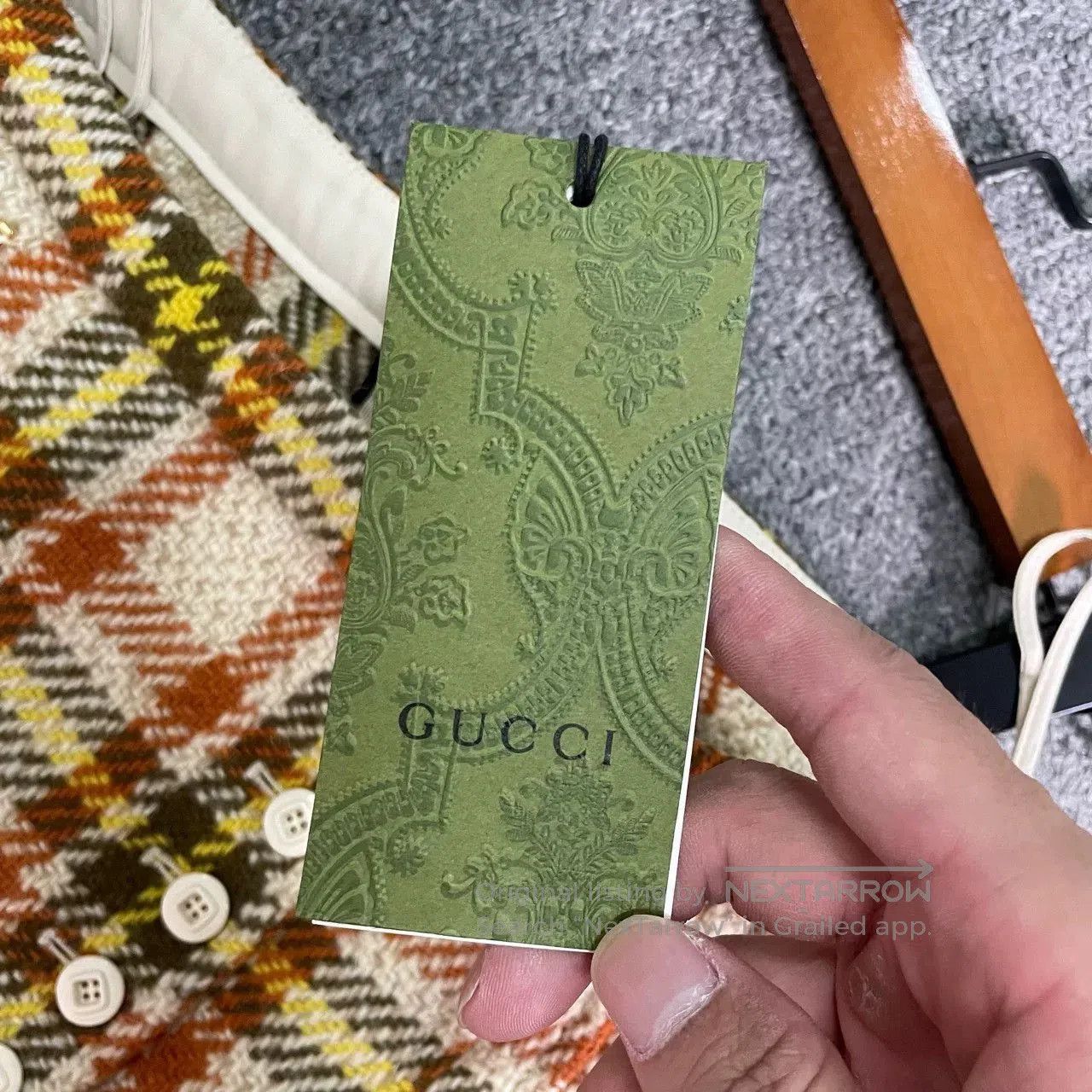 Gucci Gucci Plaid Short Skirt. Size 41" - 5 Thumbnail
